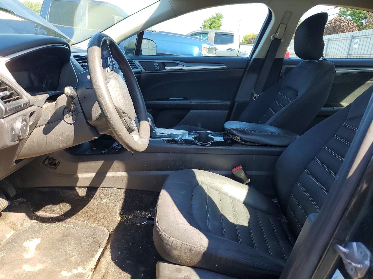 2015 Ford Fusion Se Gray vin: 3FA6P0H71FR154173