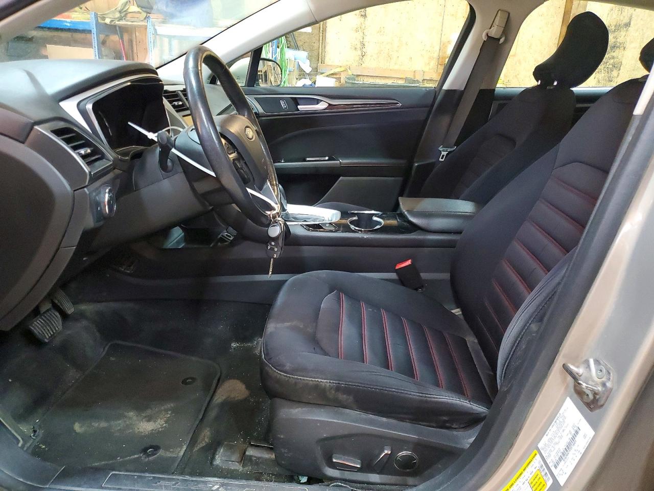 2015 Ford Fusion Se Silver vin: 3FA6P0H71FR170003