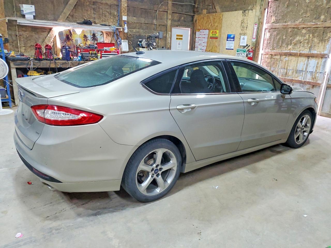 2015 Ford Fusion Se Silver vin: 3FA6P0H71FR170003