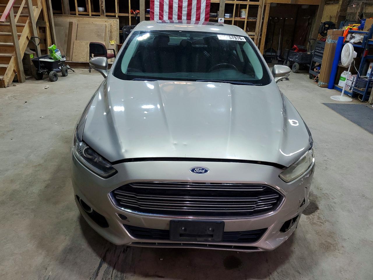 2015 Ford Fusion Se Silver vin: 3FA6P0H71FR170003