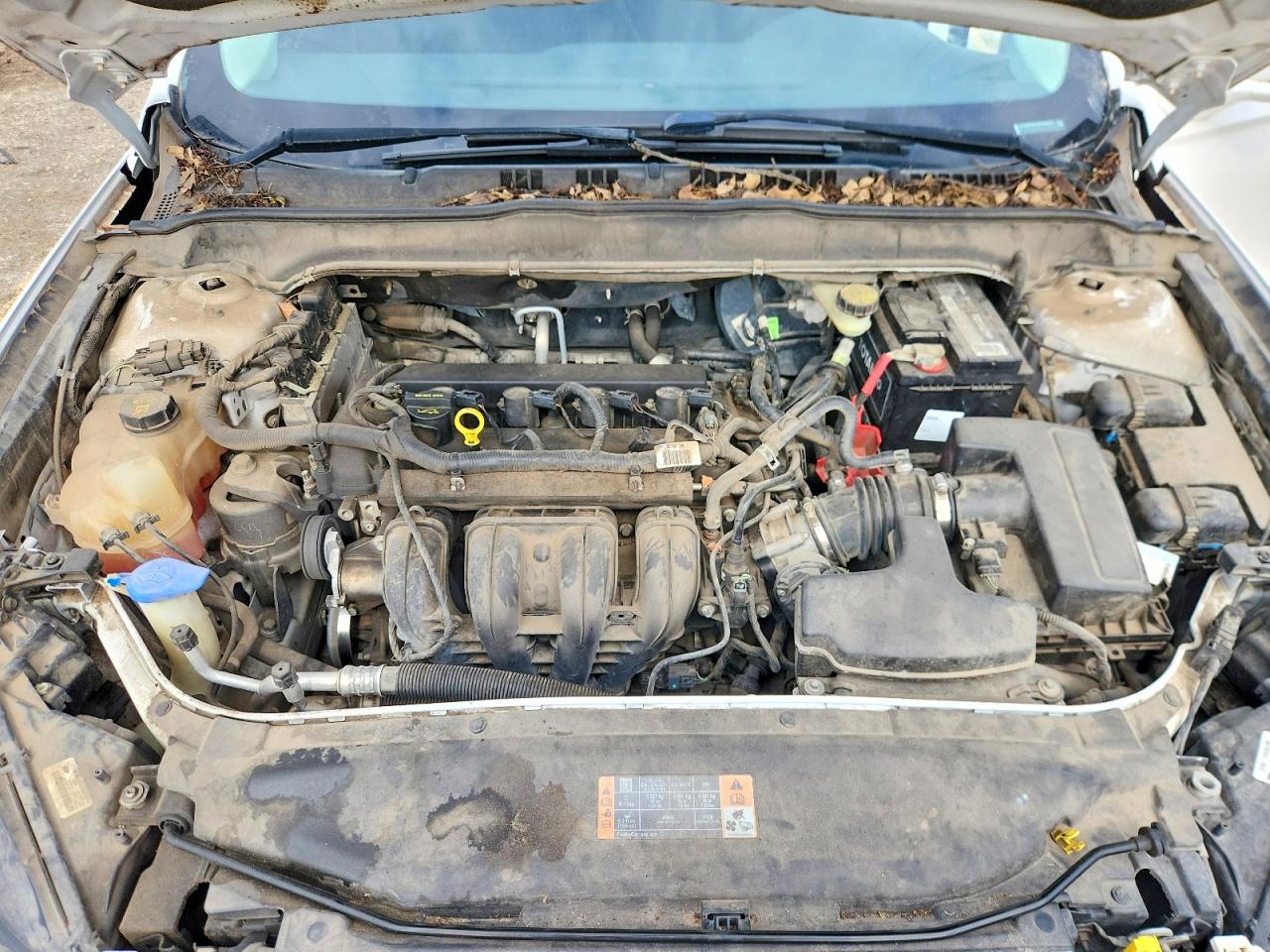 2015 Ford Fusion Se Белый vin: 3FA6P0H71FR182751