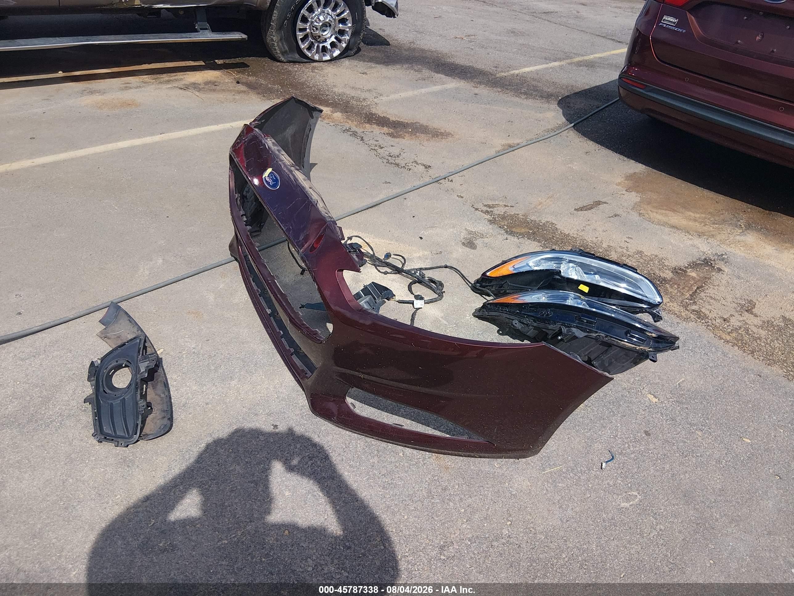 2015 Ford Fusion Se Burgundy vin: 3FA6P0H71FR189148