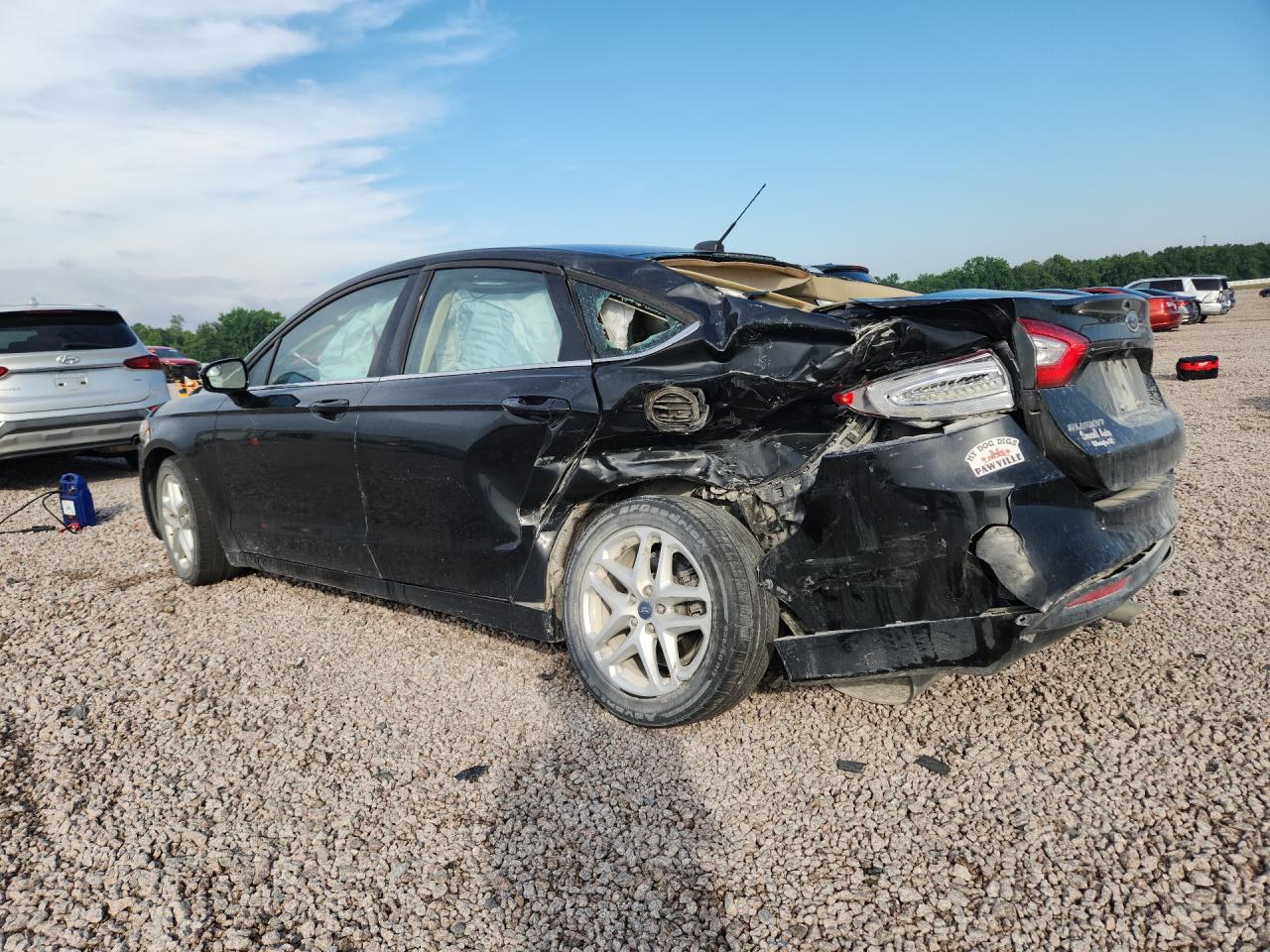 2015 Ford Fusion Se Black vin: 3FA6P0H71FR189165