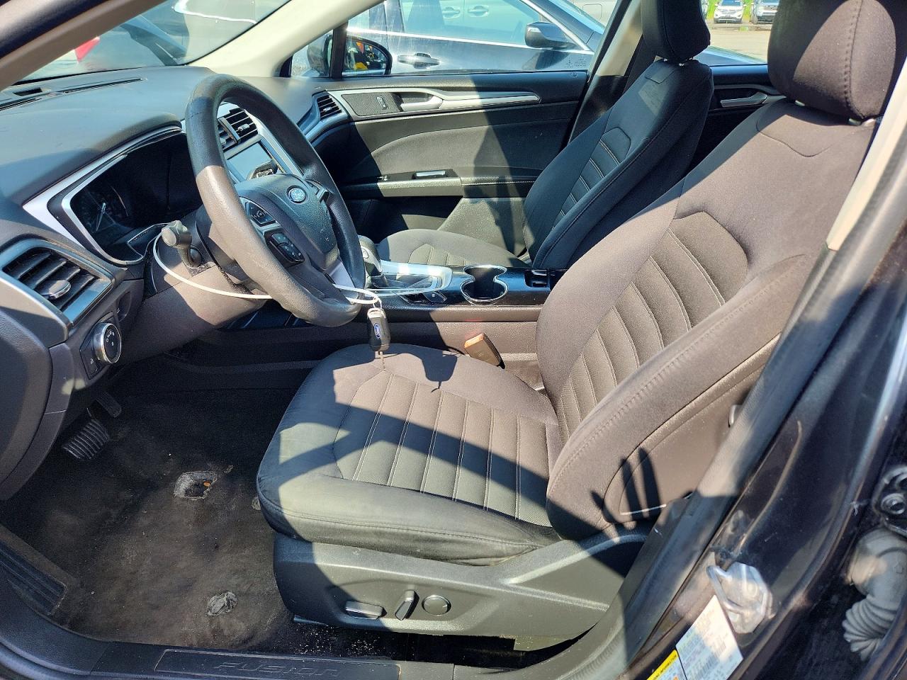 2015 Ford Fusion Se Gray vin: 3FA6P0H71FR208622