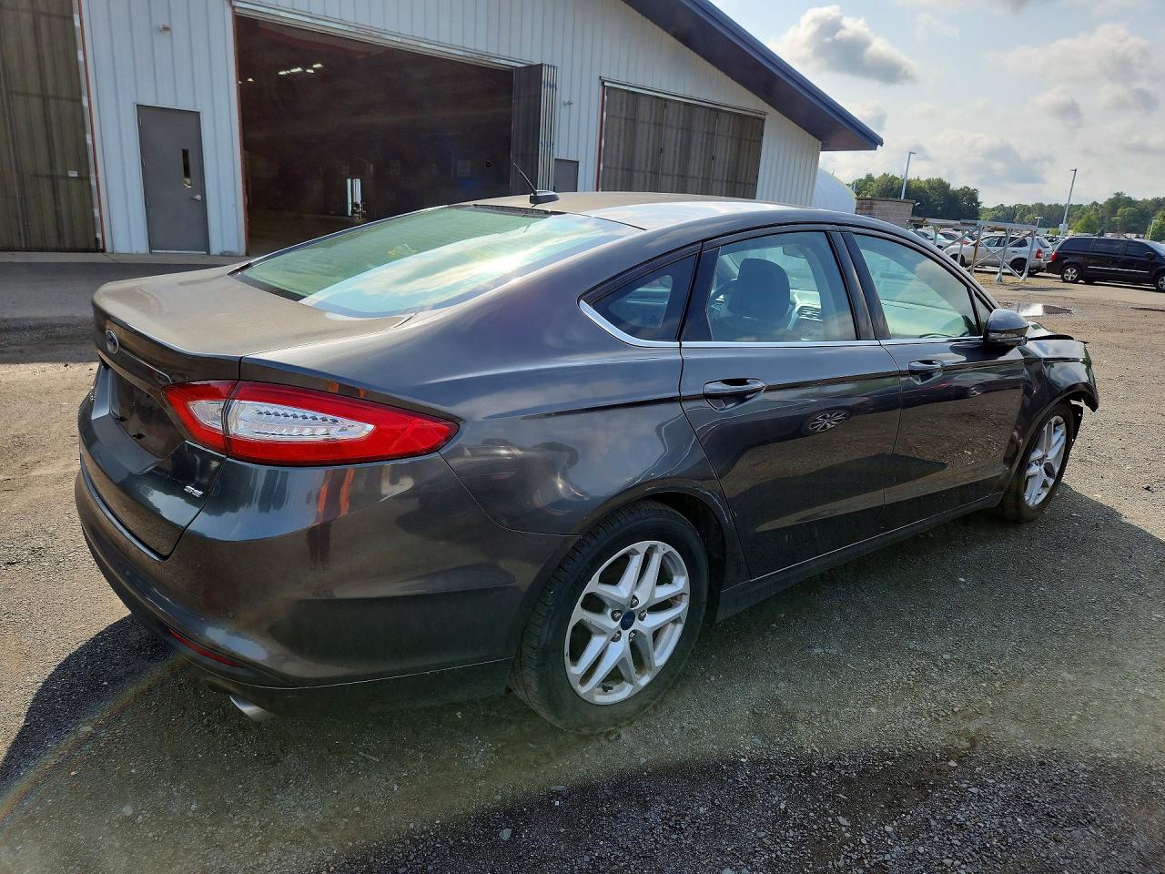 2015 Ford Fusion Se Gray vin: 3FA6P0H71FR208622