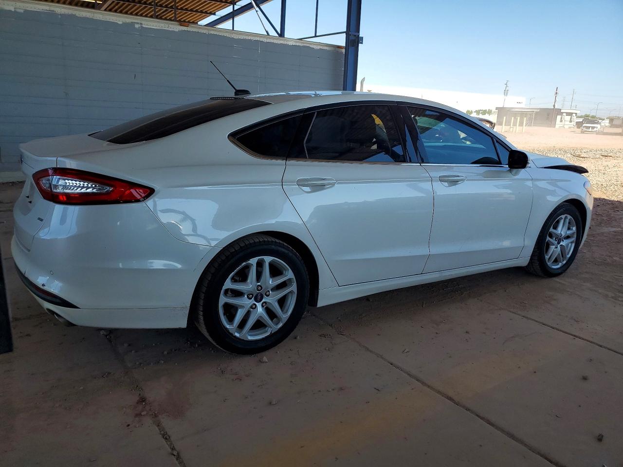 2015 Ford Fusion Se White vin: 3FA6P0H71FR234444