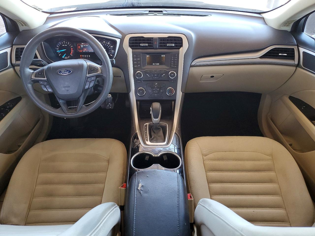 2015 Ford Fusion Se White vin: 3FA6P0H71FR234444