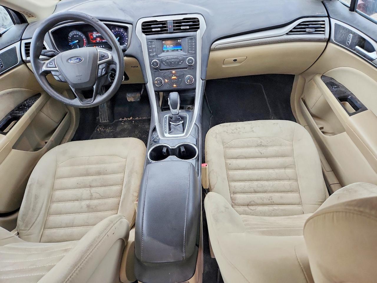 2015 Ford Fusion Se Burgundy vin: 3FA6P0H71FR252992