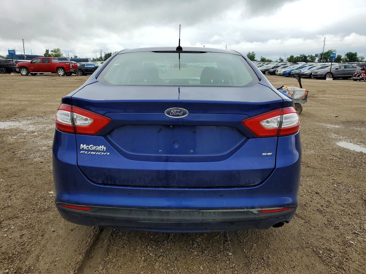 2015 Ford Fusion Se Blue vin: 3FA6P0H71FR276435