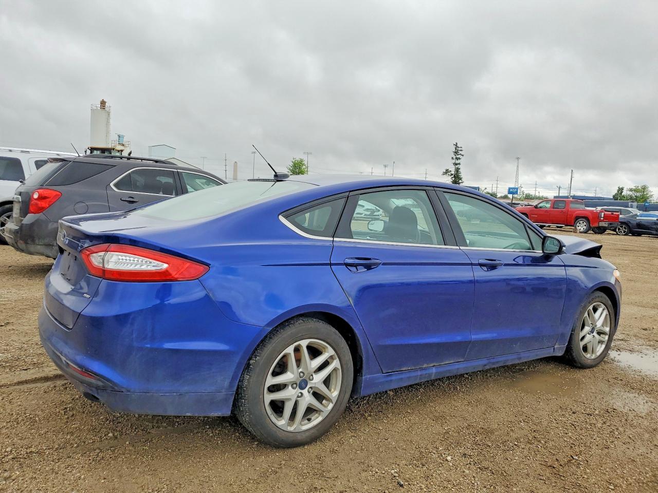 2015 Ford Fusion Se Blue vin: 3FA6P0H71FR276435