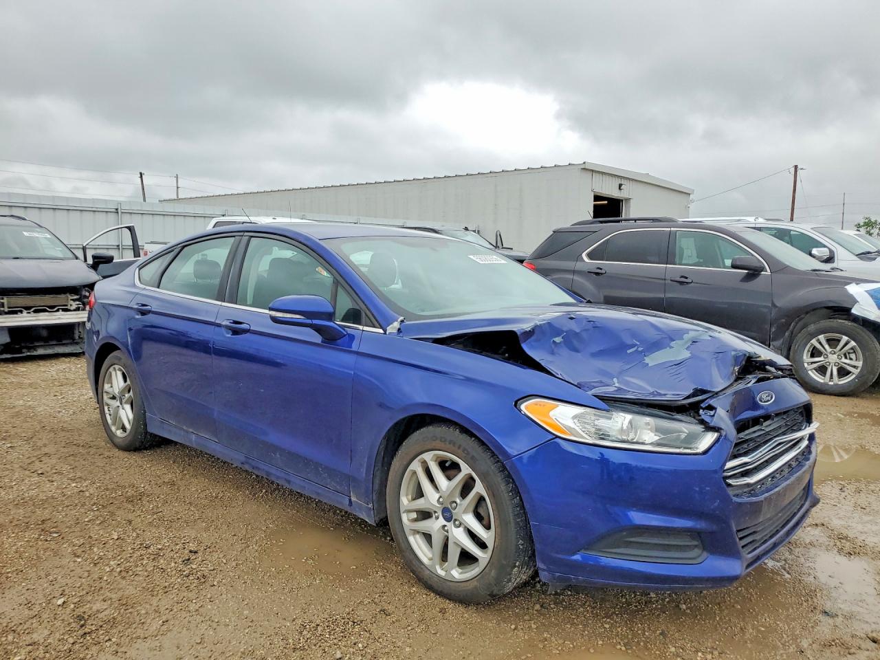 2015 Ford Fusion Se Blue vin: 3FA6P0H71FR276435