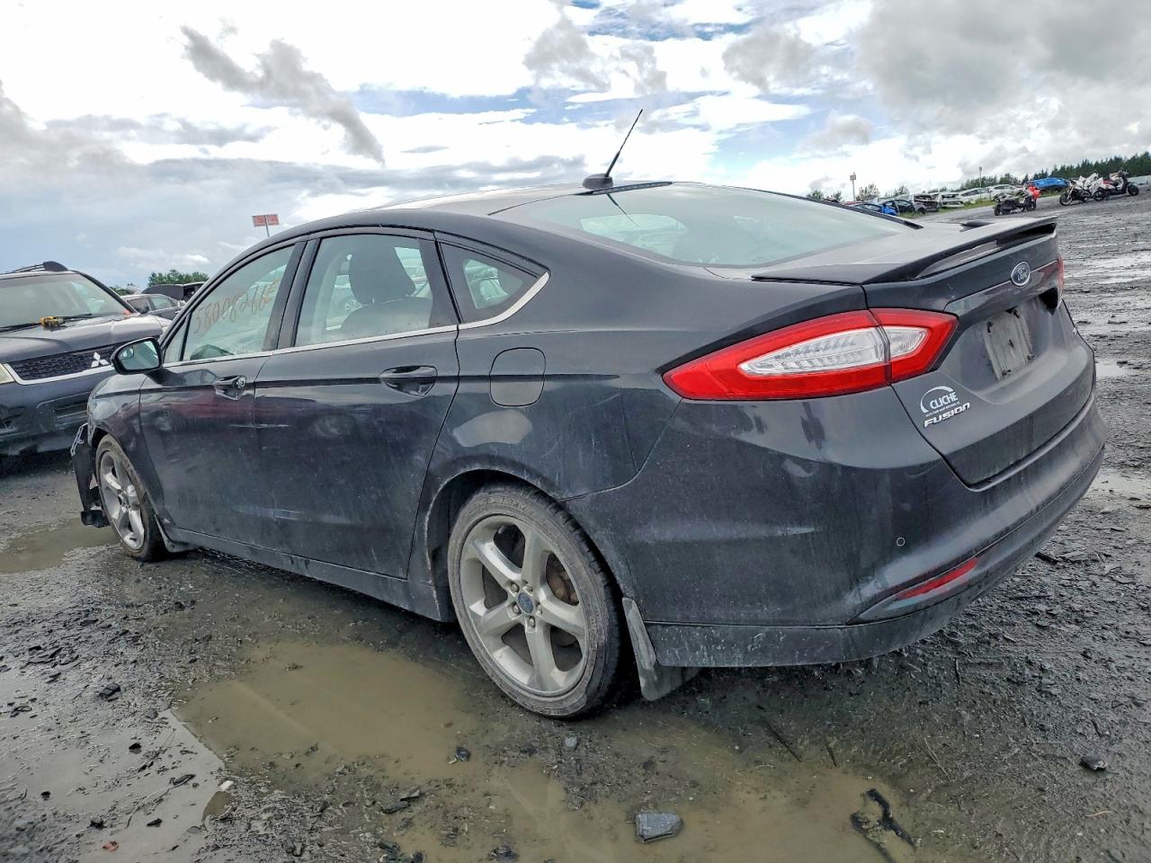2015 Ford Fusion Se Black vin: 3FA6P0H71FR285524