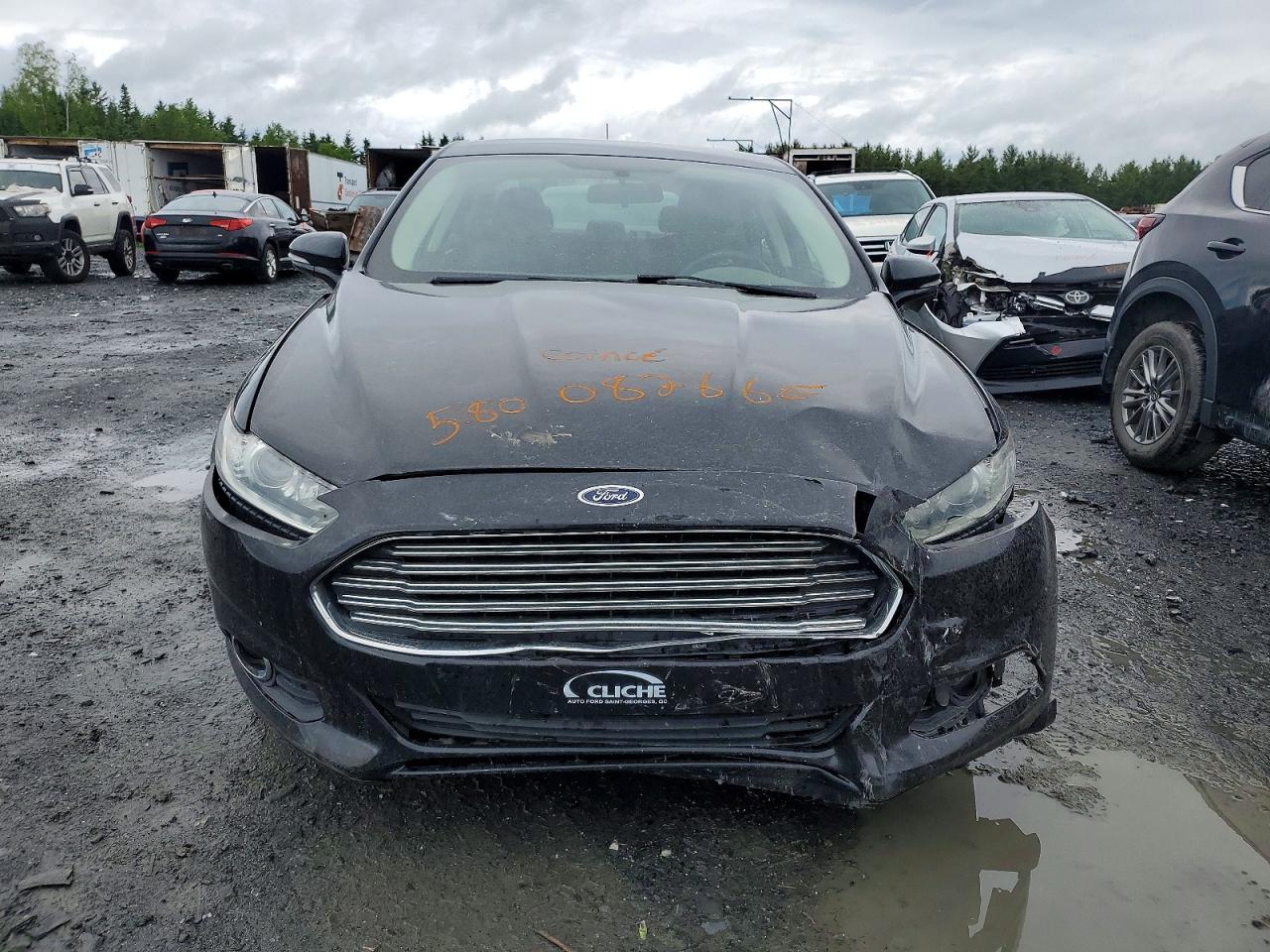 2015 Ford Fusion Se Black vin: 3FA6P0H71FR285524