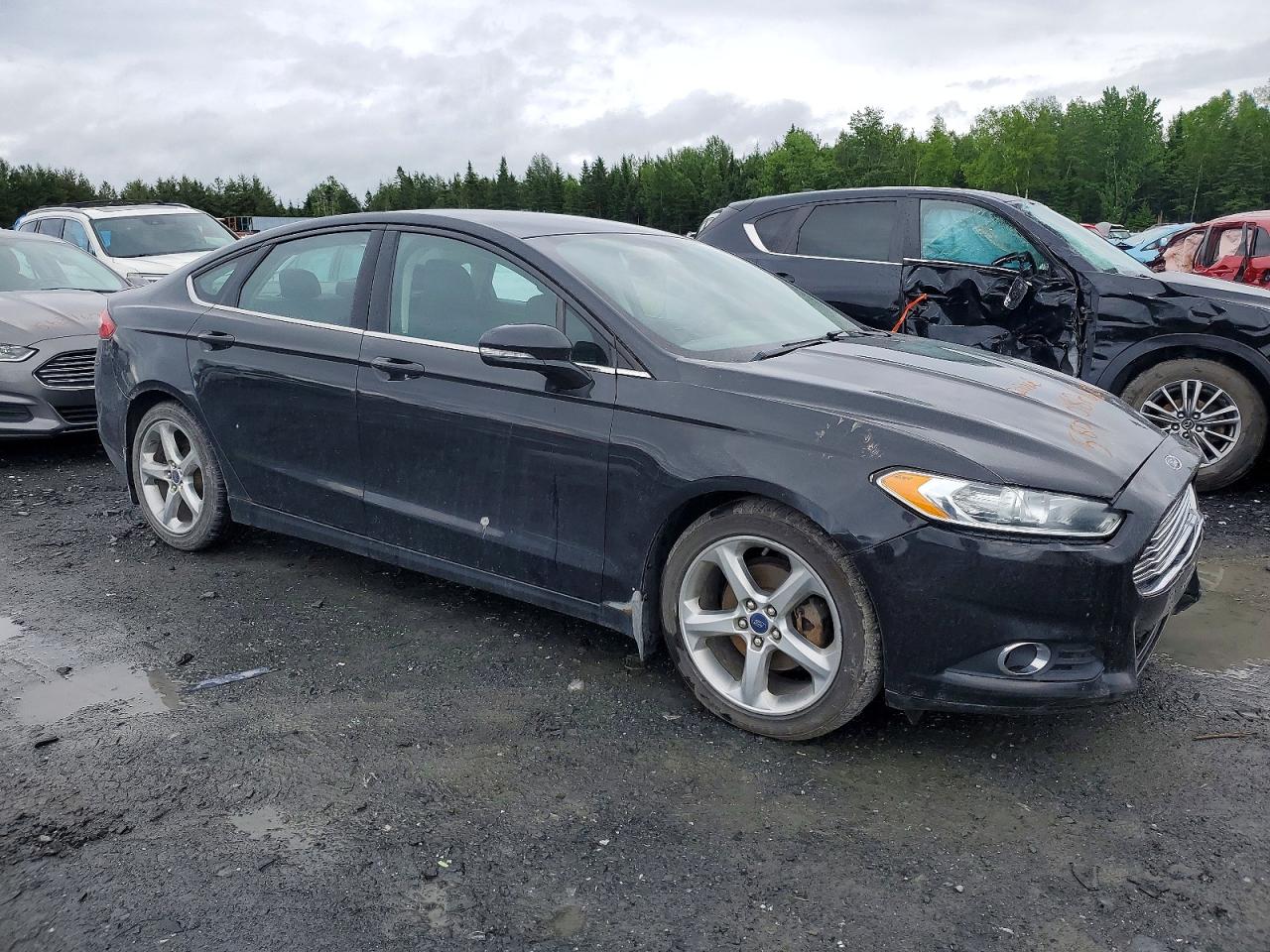 2015 Ford Fusion Se Black vin: 3FA6P0H71FR285524
