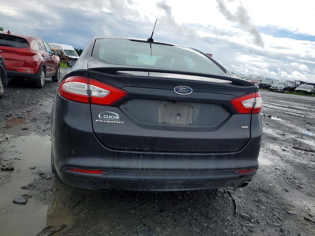 2015 Ford Fusion Se Black vin: 3FA6P0H71FR285524