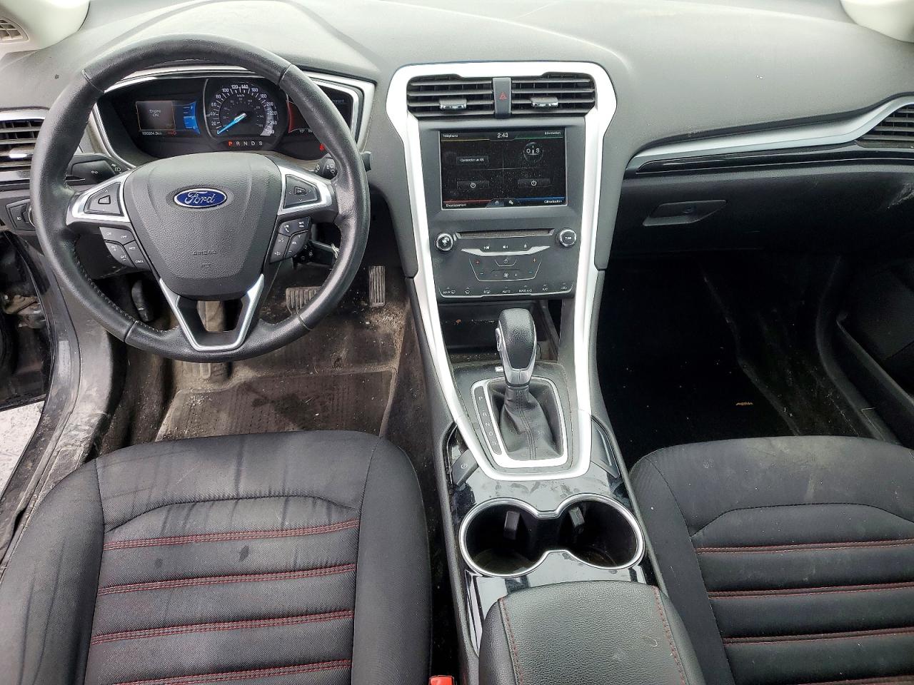 2015 Ford Fusion Se Black vin: 3FA6P0H71FR285524