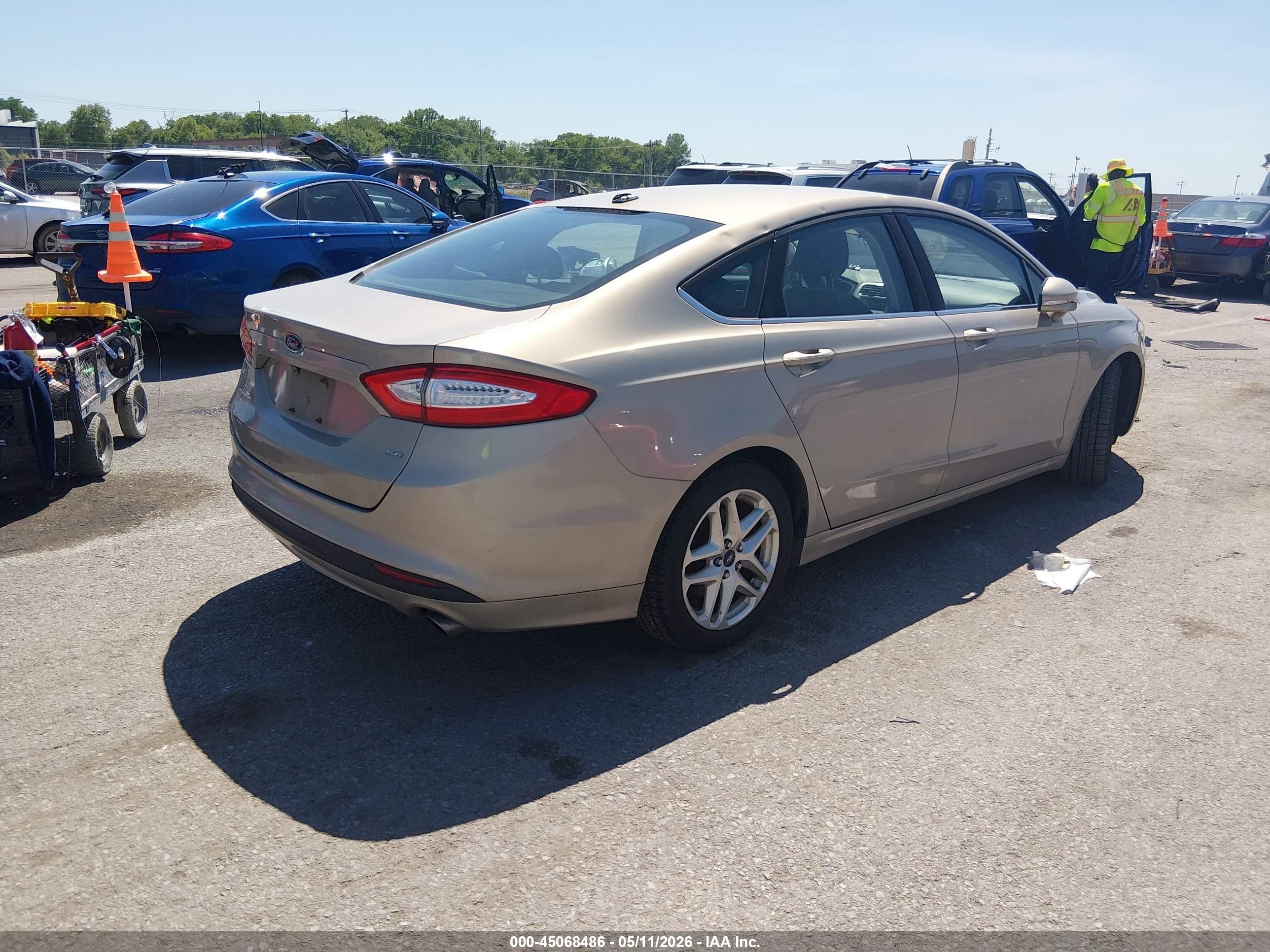 2015 Ford Fusion Se Gold vin: 3FA6P0H71FR291727