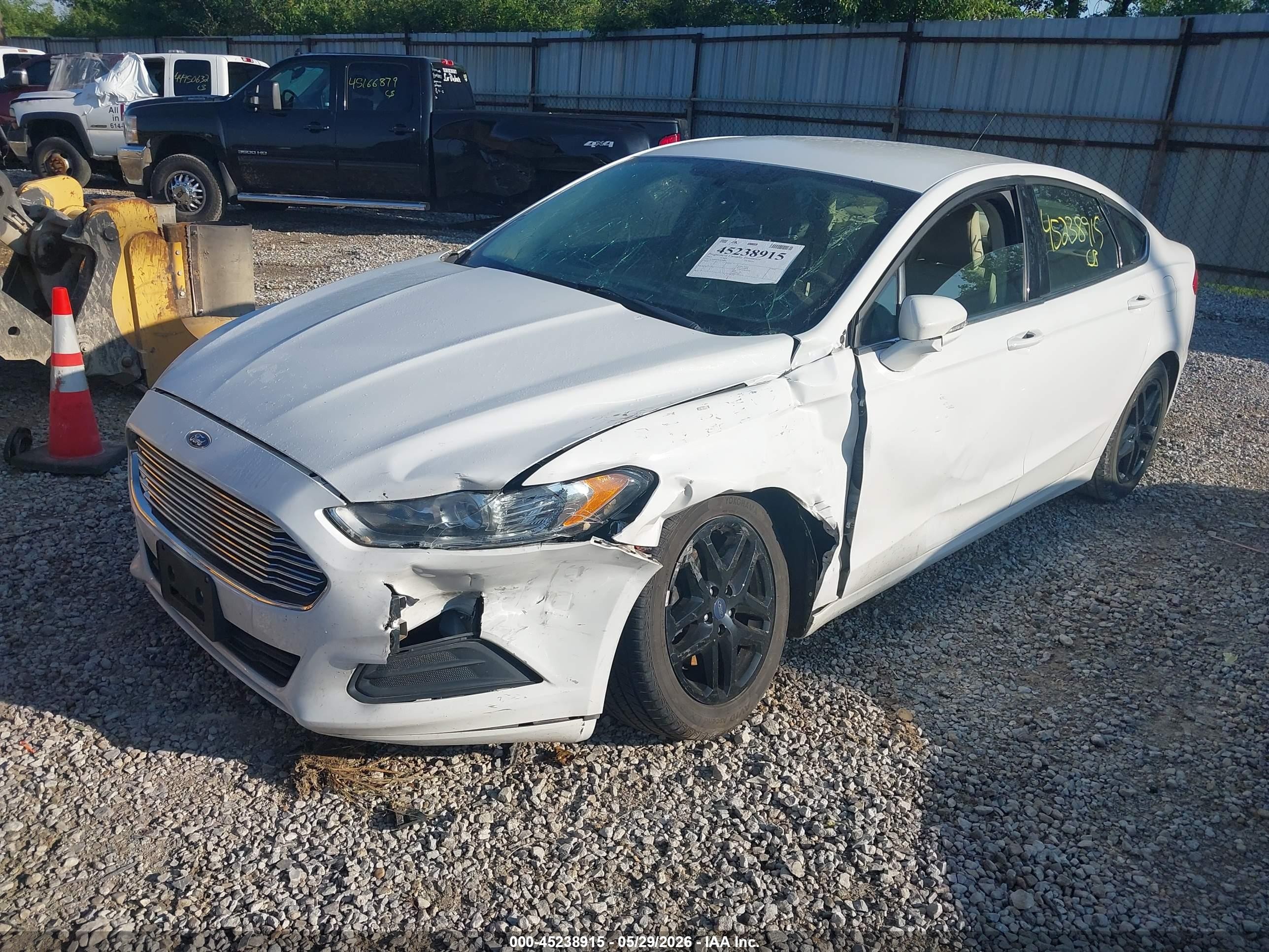 2015 Ford Fusion Se Белый vin: 3FA6P0H71FR296961