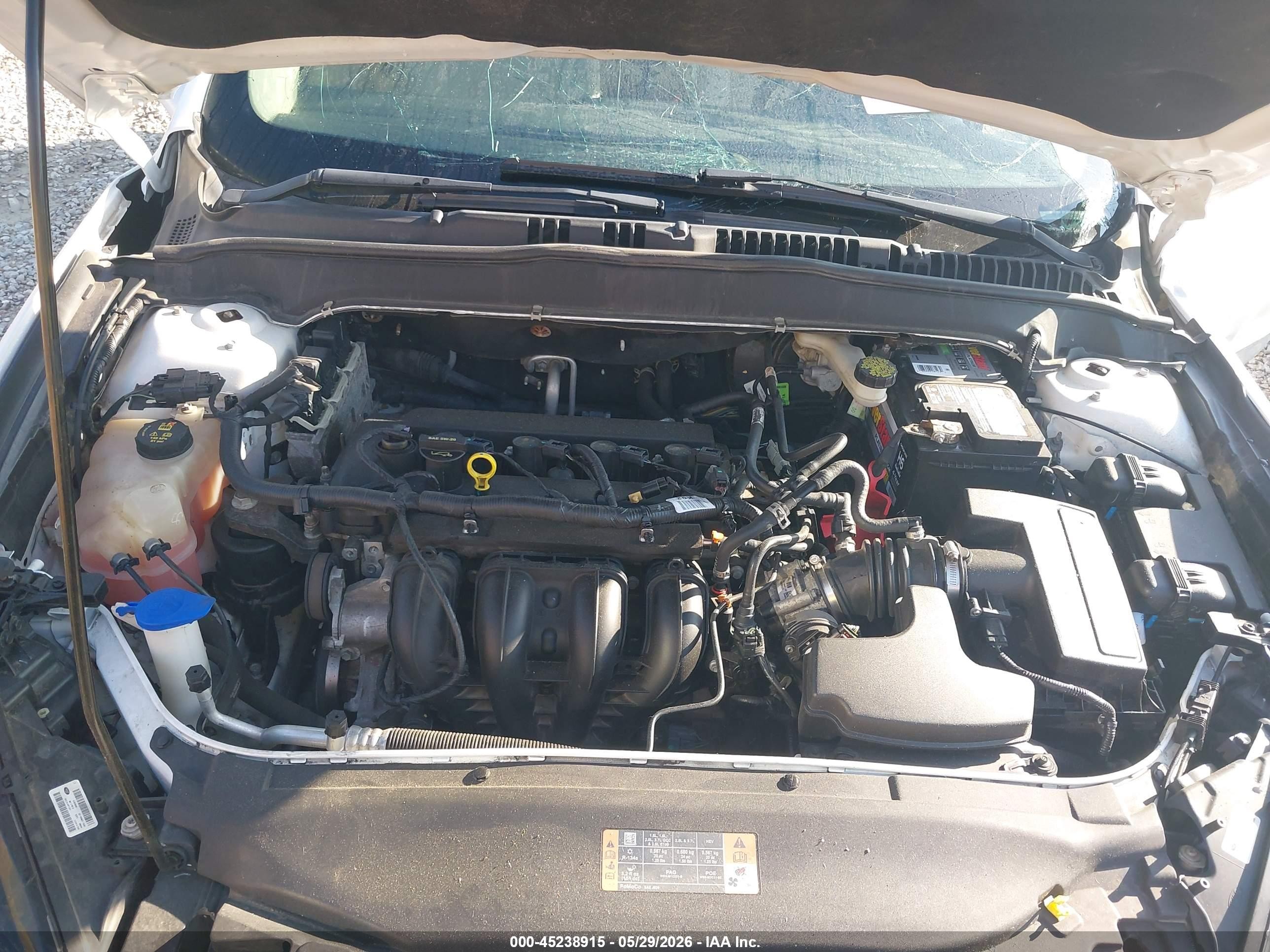 2015 Ford Fusion Se Белый vin: 3FA6P0H71FR296961