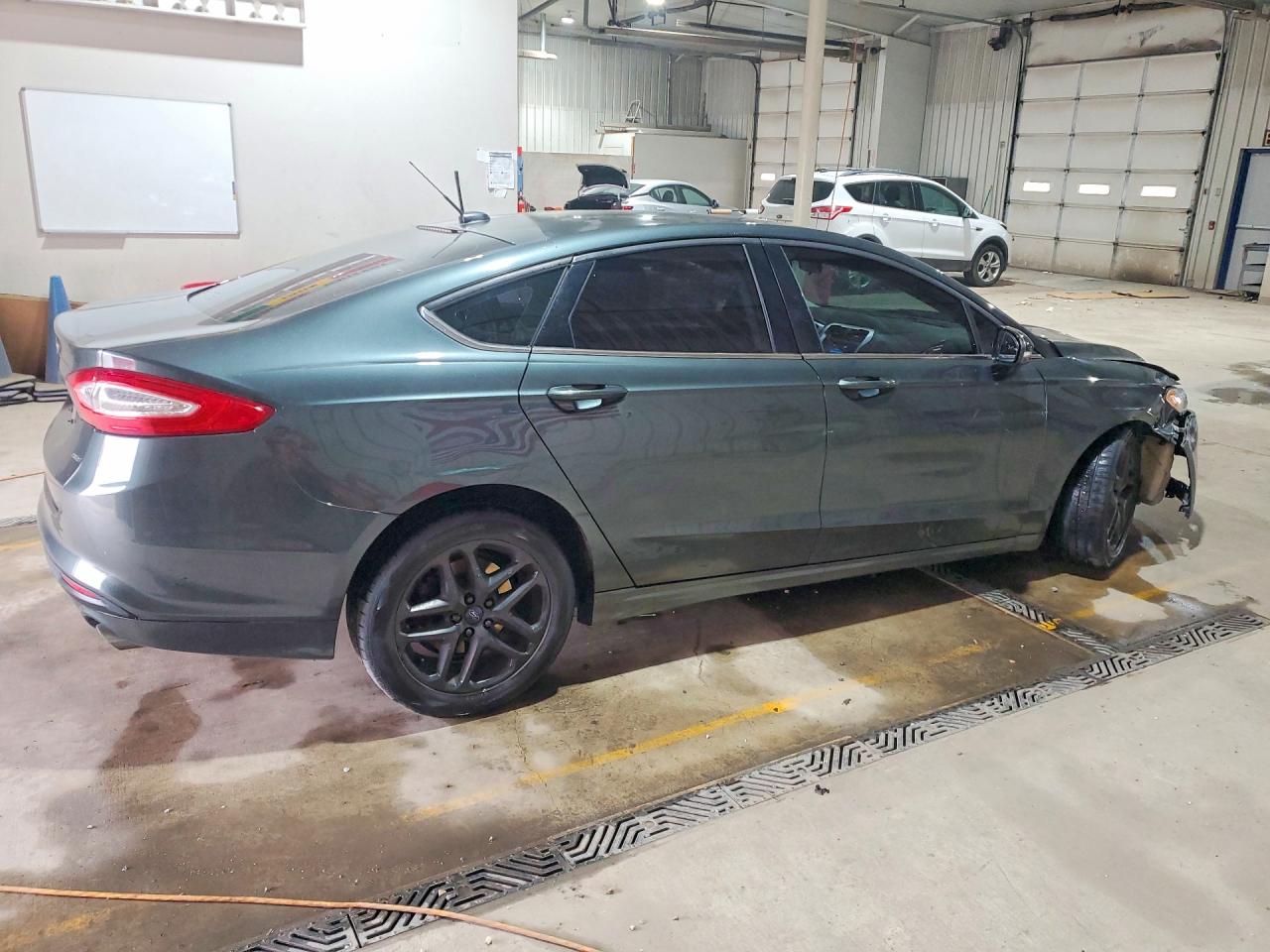 2015 Ford Fusion Se Серый vin: 3FA6P0H71FR299942