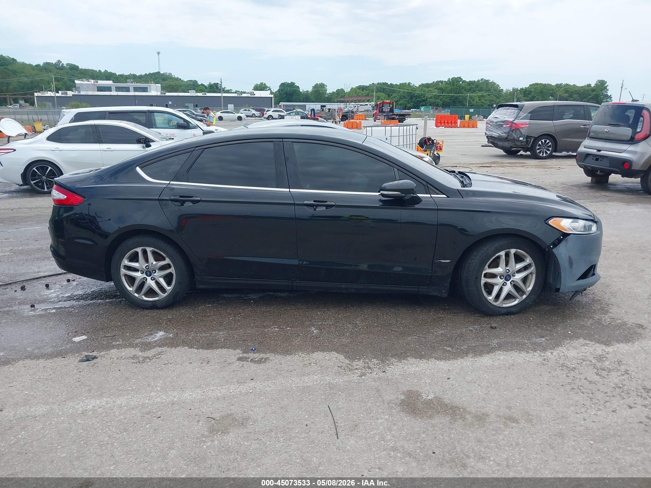 2016 Ford Fusion Se Black vin: 3FA6P0H71GR263024