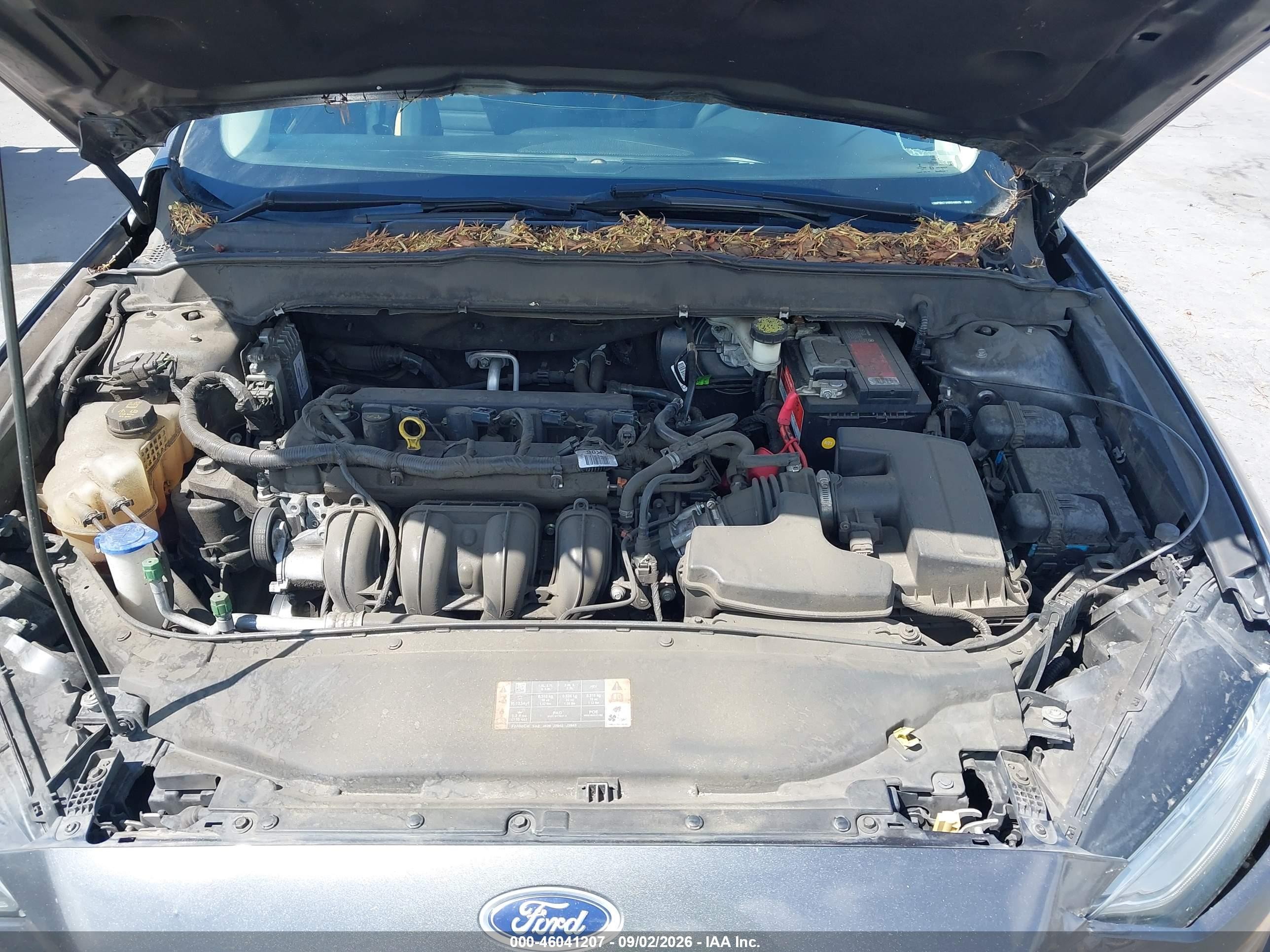 2017 Ford Fusion Se Gray vin: 3FA6P0H71HR248525