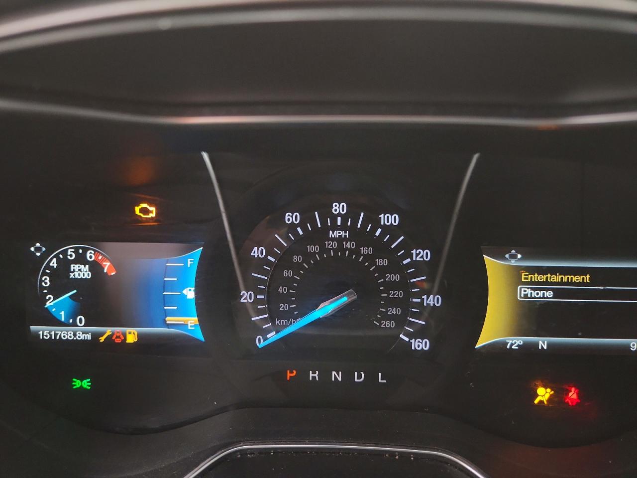 2017 Ford Fusion Se Blue vin: 3FA6P0H71HR412307