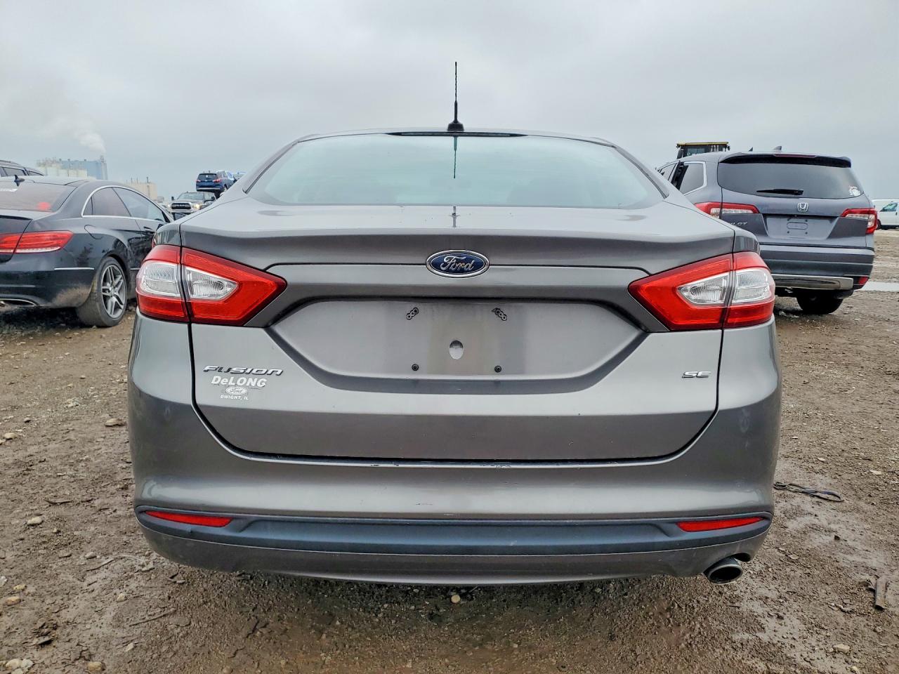 2013 Ford Fusion Se Charcoal vin: 3FA6P0H72DR114519