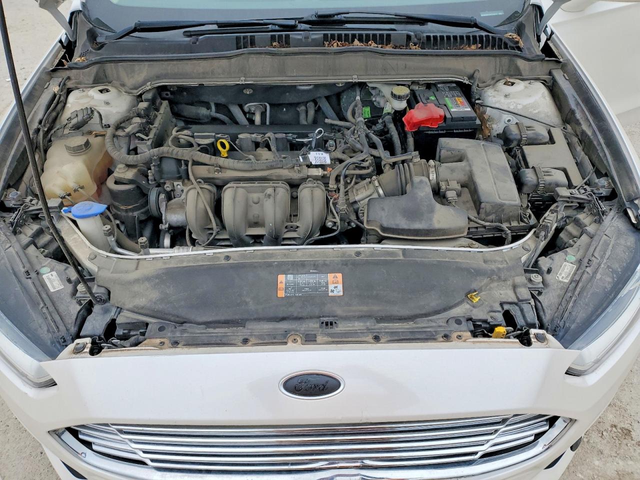 2013 Ford Fusion Se White vin: 3FA6P0H72DR125617