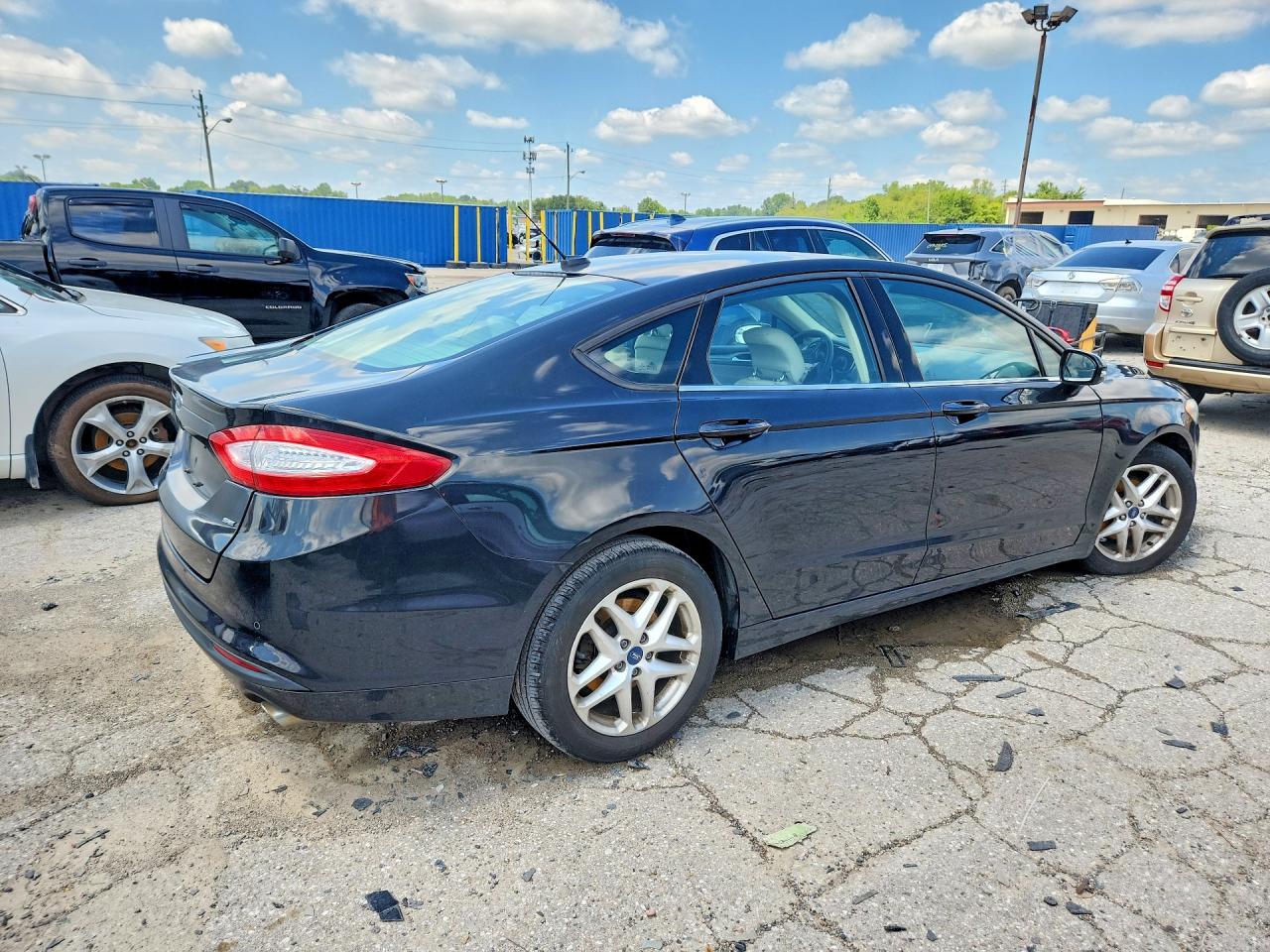 2013 Ford Fusion Se Black vin: 3FA6P0H72DR144684