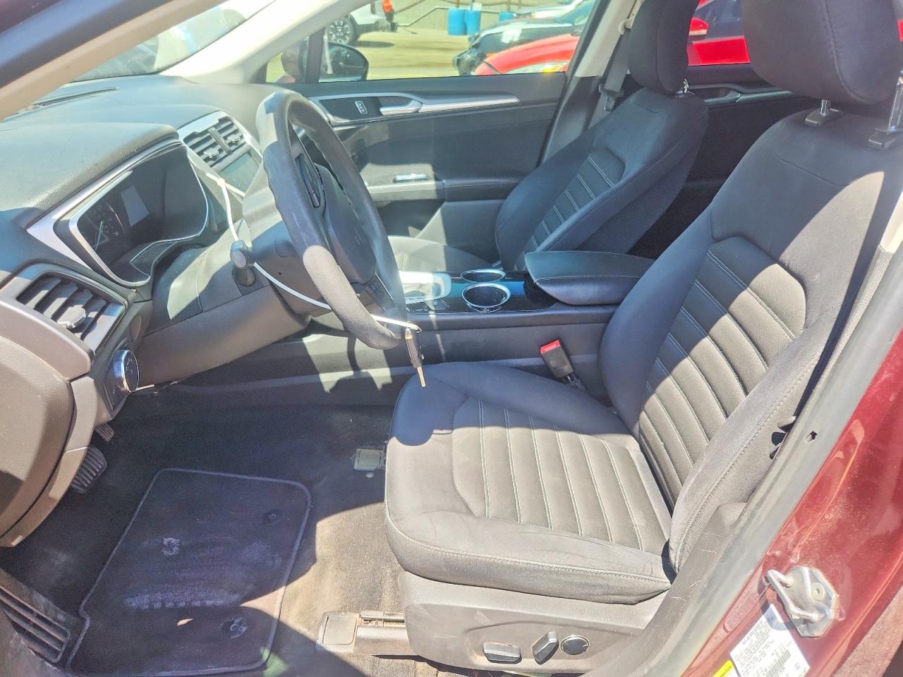 2013 Ford Fusion Se Burgundy vin: 3FA6P0H72DR178284