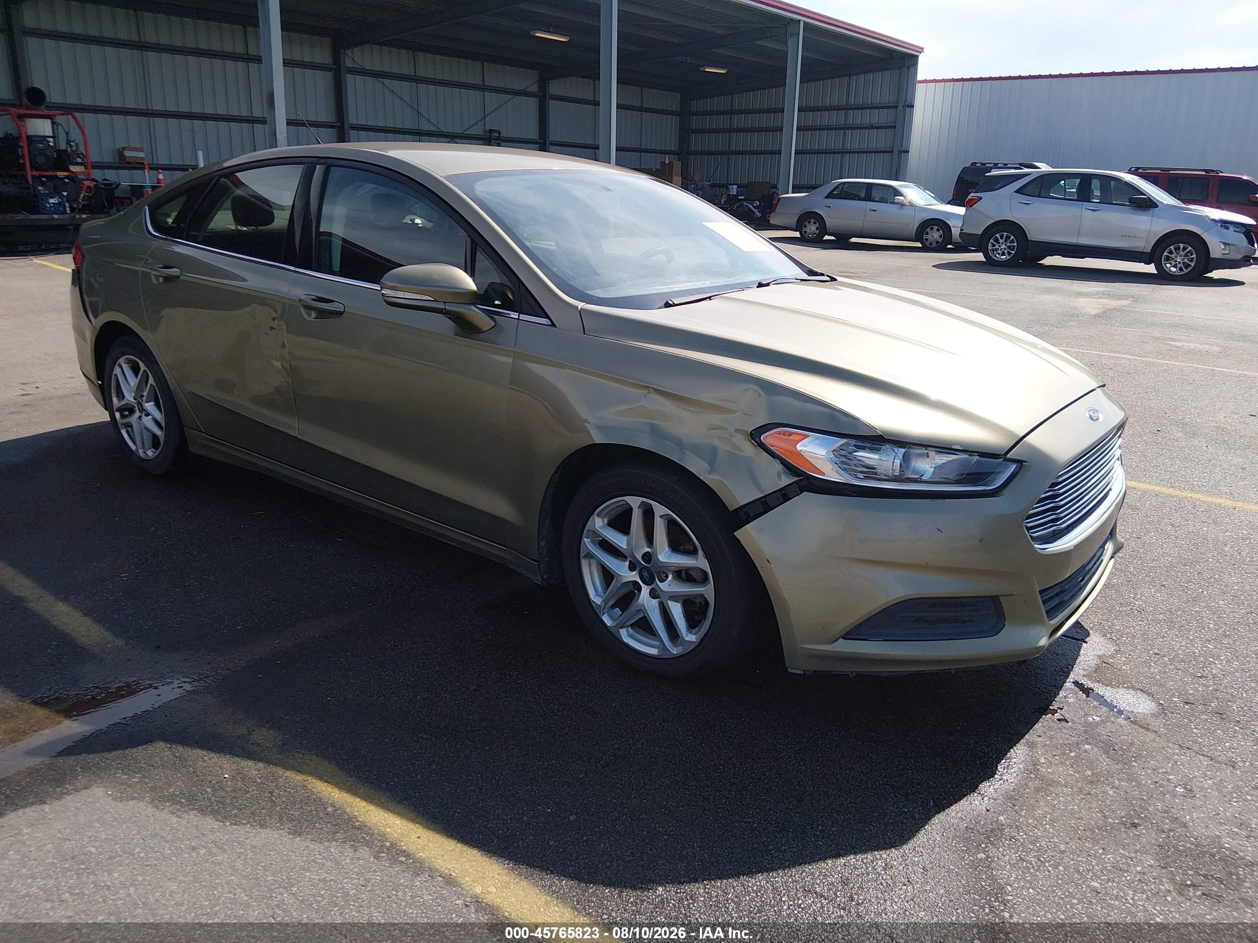 2013 Ford Fusion Se Green vin: 3FA6P0H72DR194582