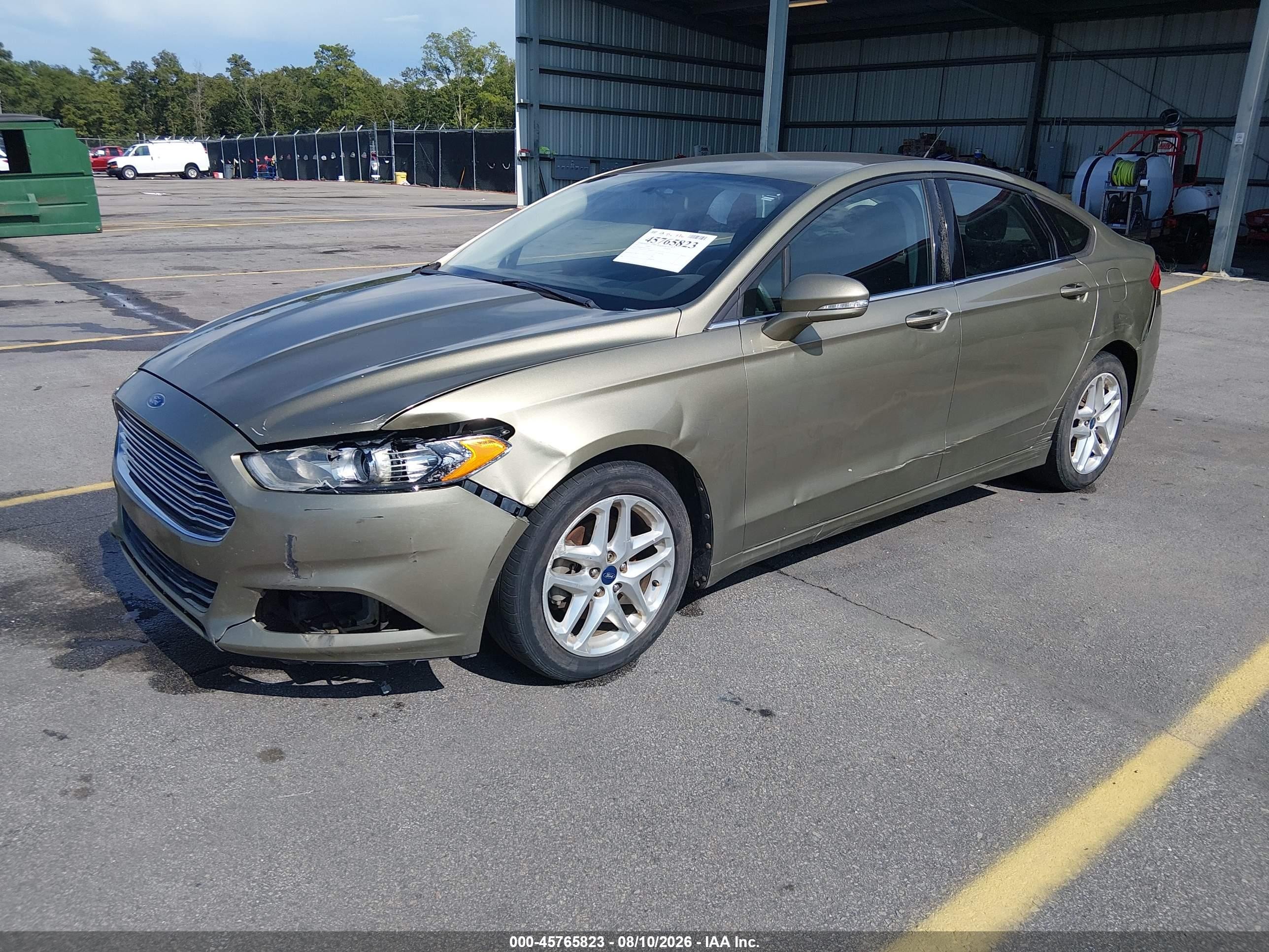 2013 Ford Fusion Se Green vin: 3FA6P0H72DR194582