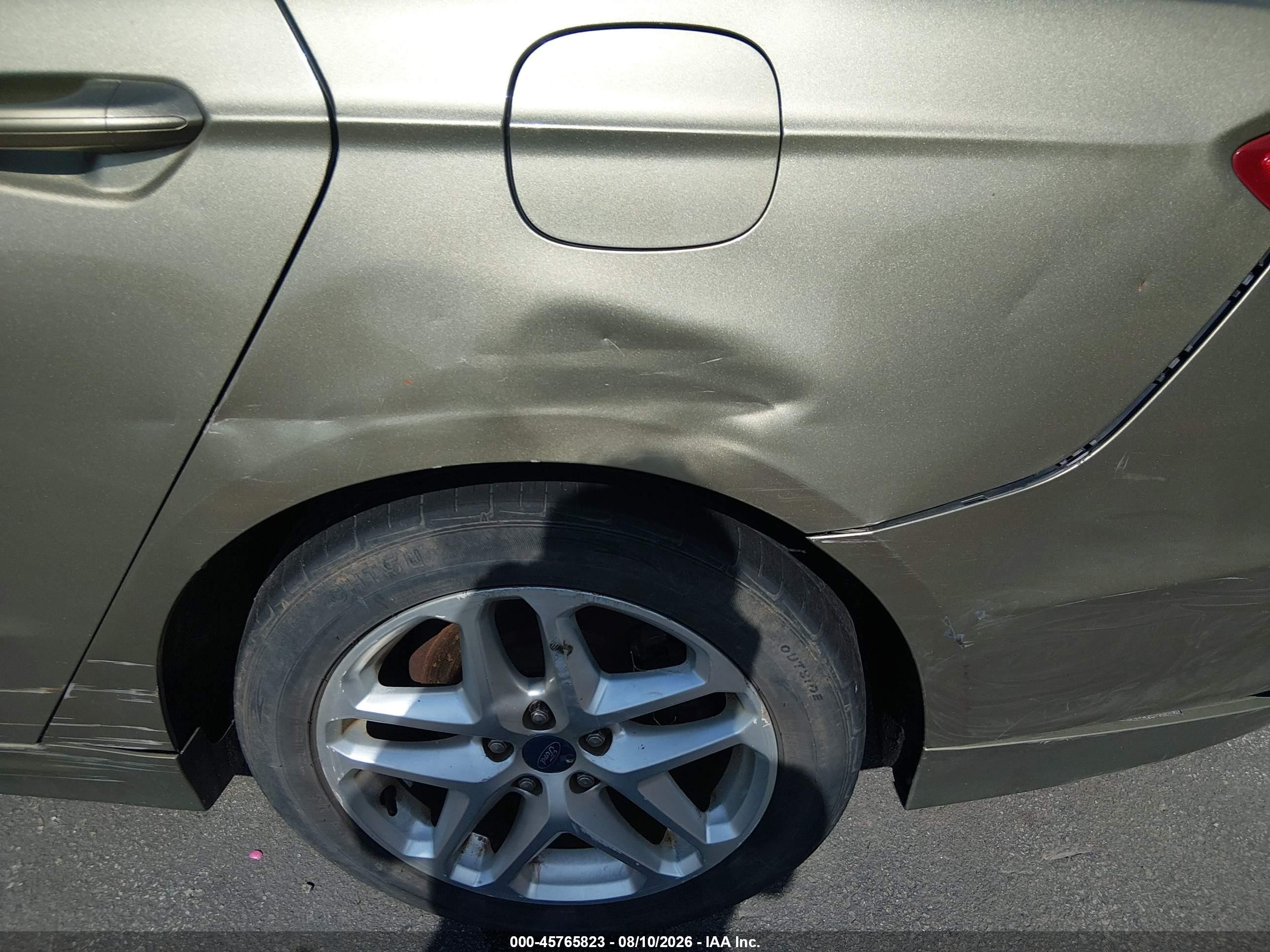 2013 Ford Fusion Se Green vin: 3FA6P0H72DR194582