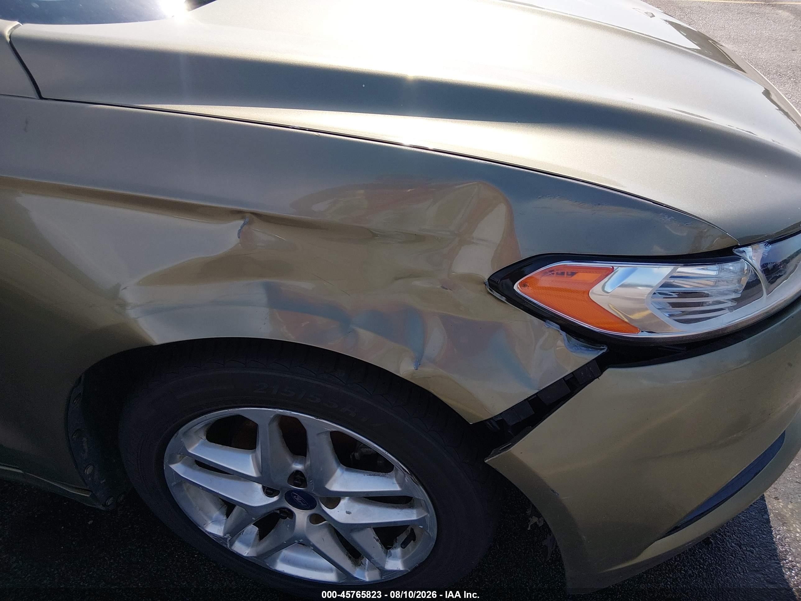 2013 Ford Fusion Se Green vin: 3FA6P0H72DR194582