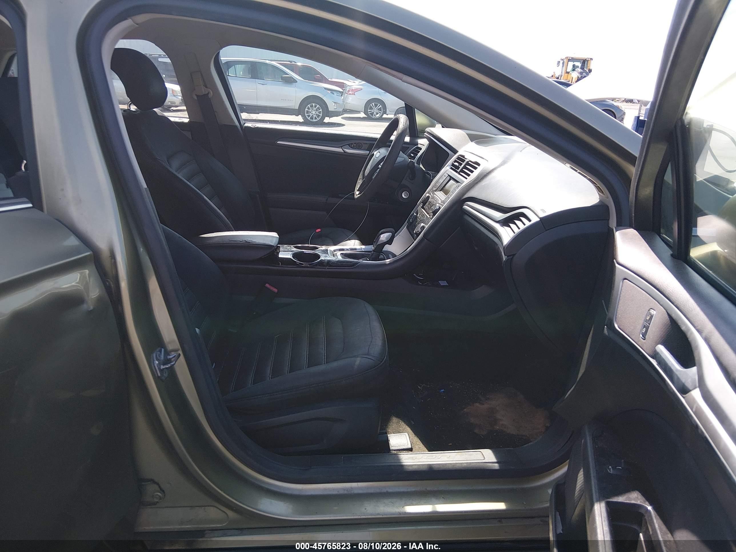 2013 Ford Fusion Se Green vin: 3FA6P0H72DR194582