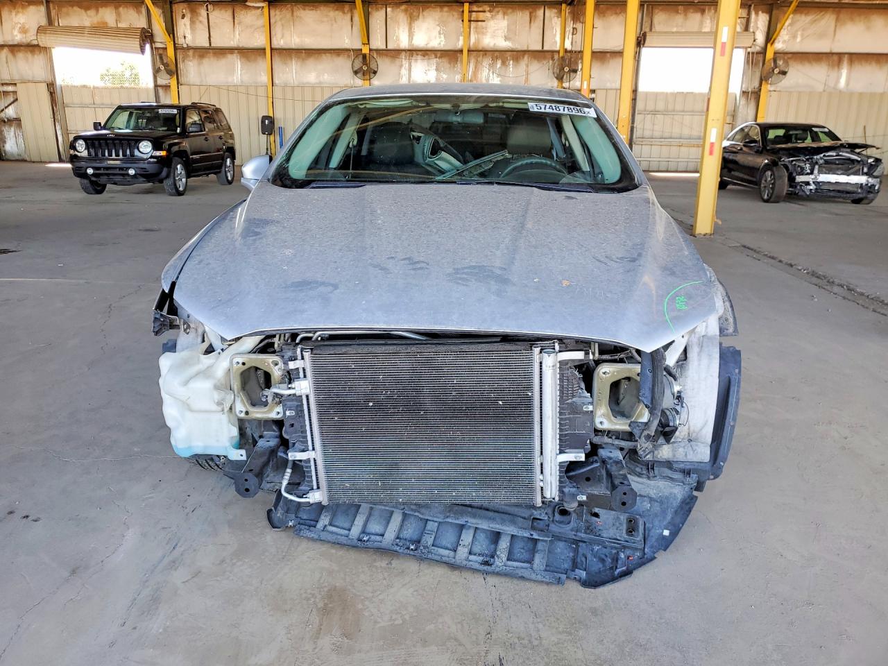 2013 Ford Fusion Se Silver vin: 3FA6P0H72DR209100