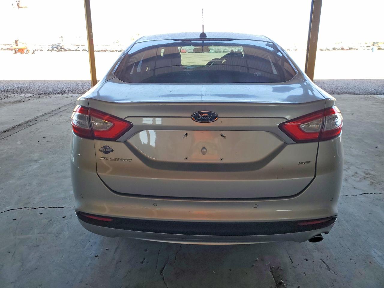 2013 Ford Fusion Se Silver vin: 3FA6P0H72DR209100