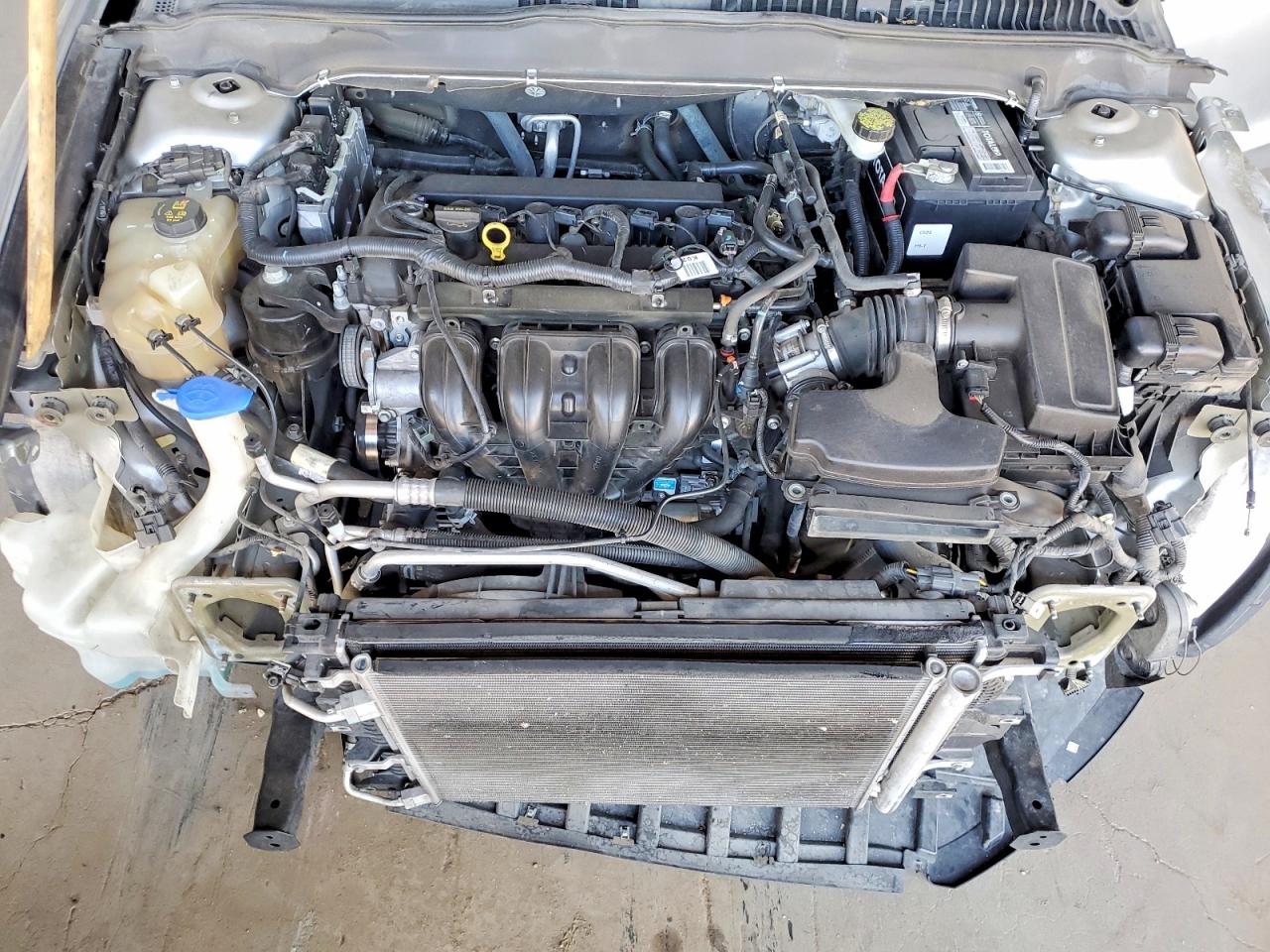 2013 Ford Fusion Se Silver vin: 3FA6P0H72DR209100