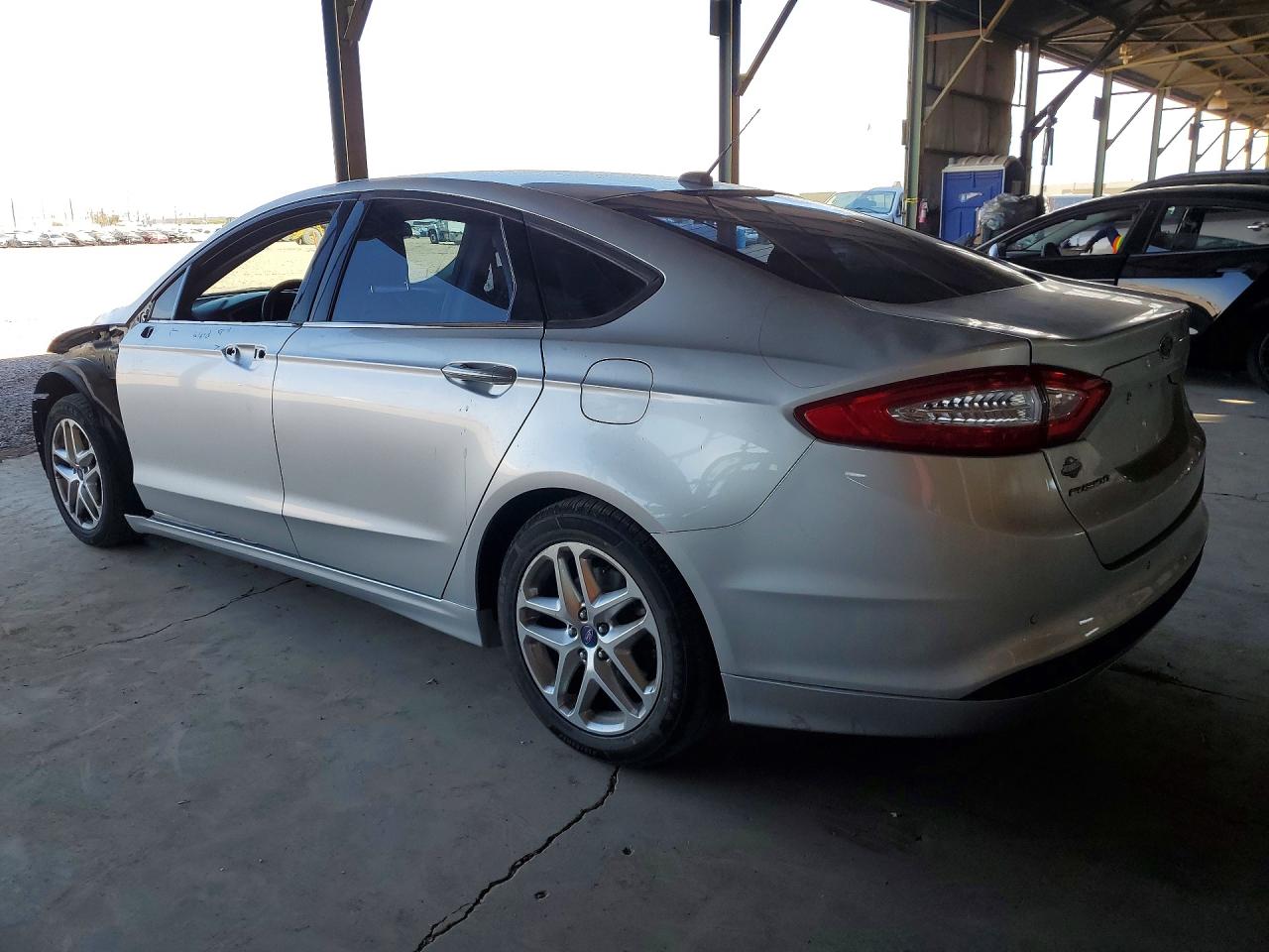 2013 Ford Fusion Se Silver vin: 3FA6P0H72DR209100