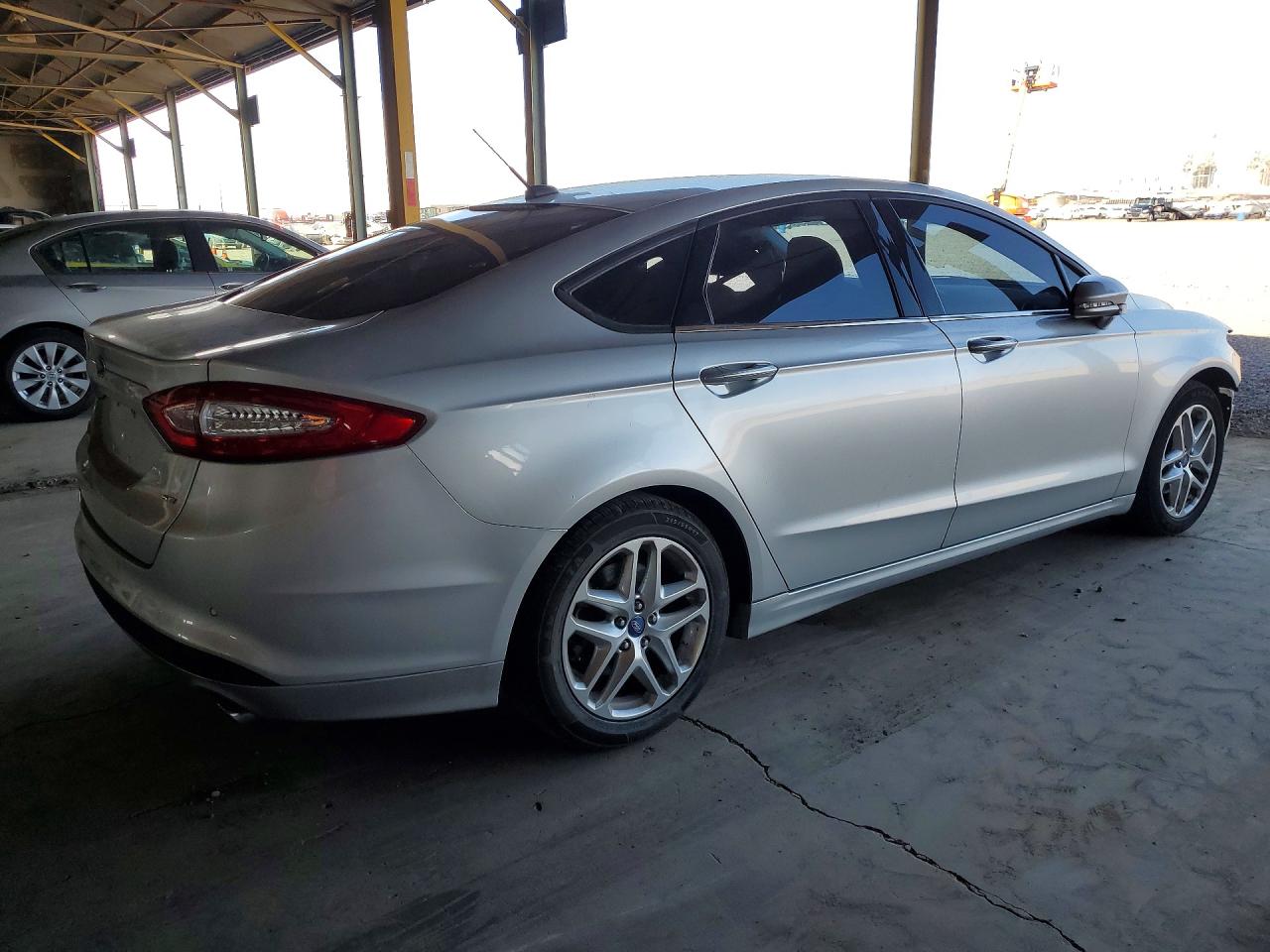 2013 Ford Fusion Se Silver vin: 3FA6P0H72DR209100