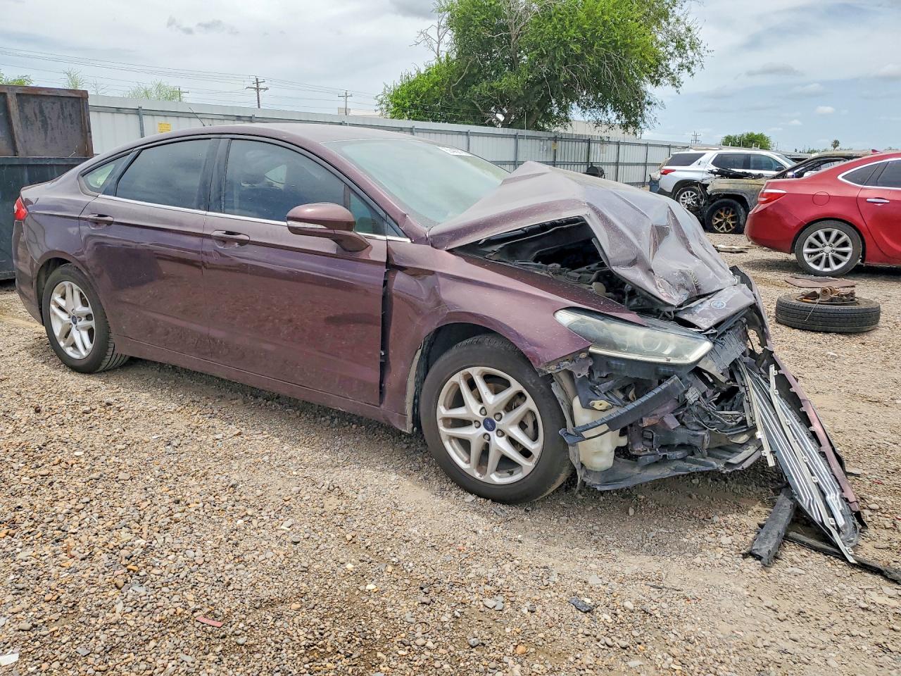 2013 Ford Fusion Se Purple vin: 3FA6P0H72DR229072