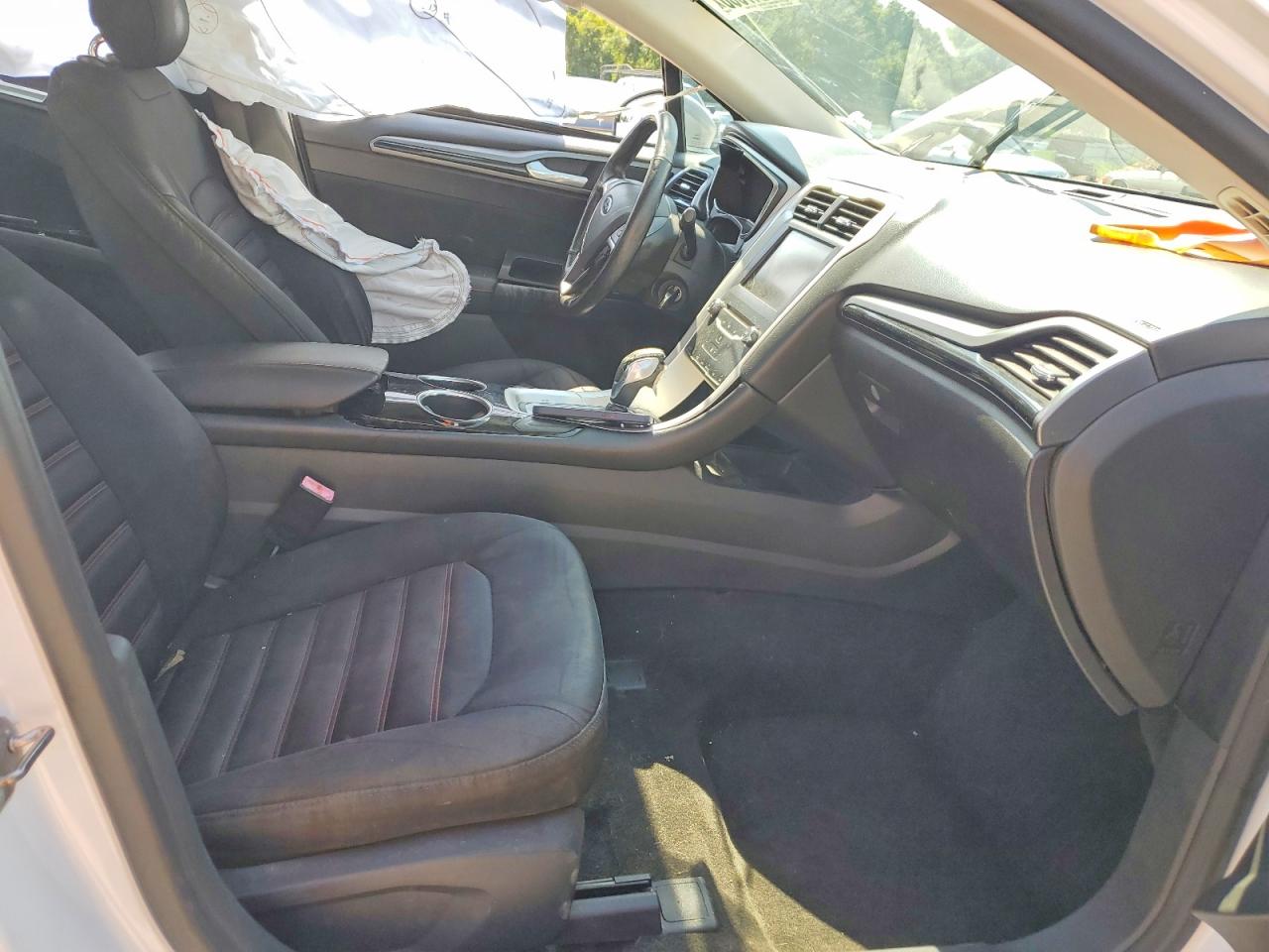 2013 Ford Fusion Se White vin: 3FA6P0H72DR240508