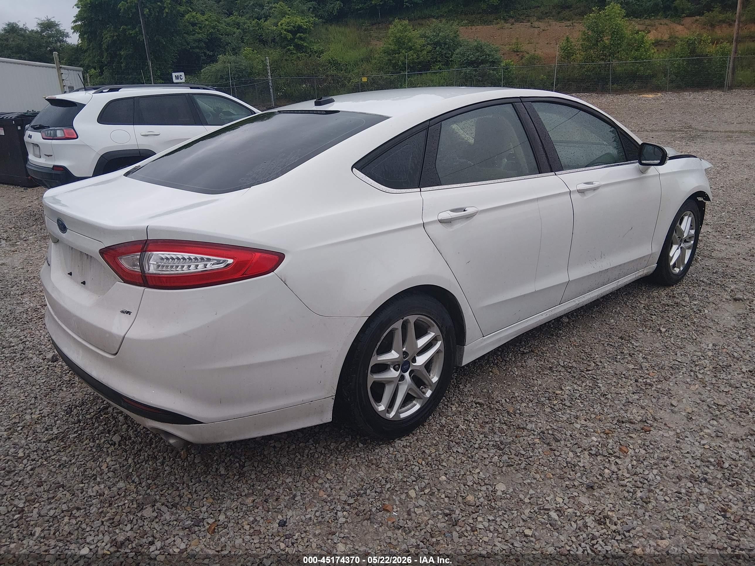 2013 Ford Fusion Se Белый vin: 3FA6P0H72DR242940