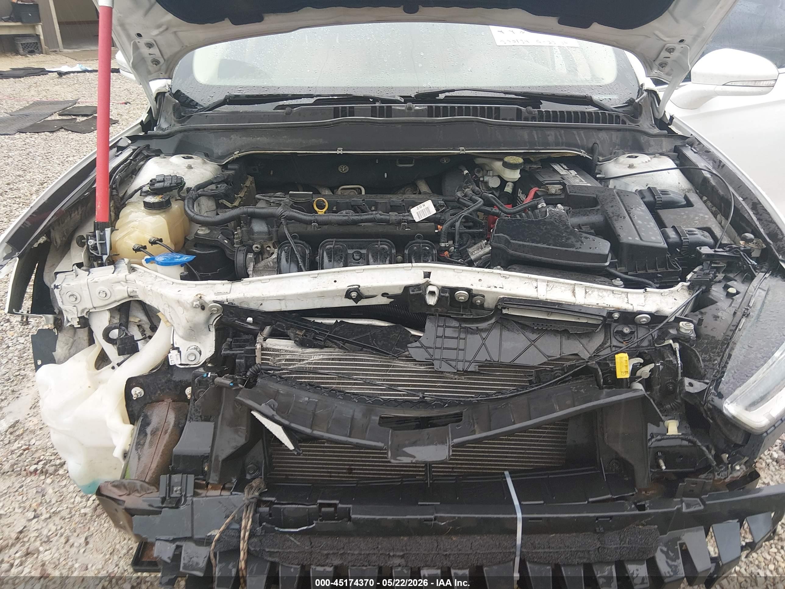 2013 Ford Fusion Se Белый vin: 3FA6P0H72DR242940