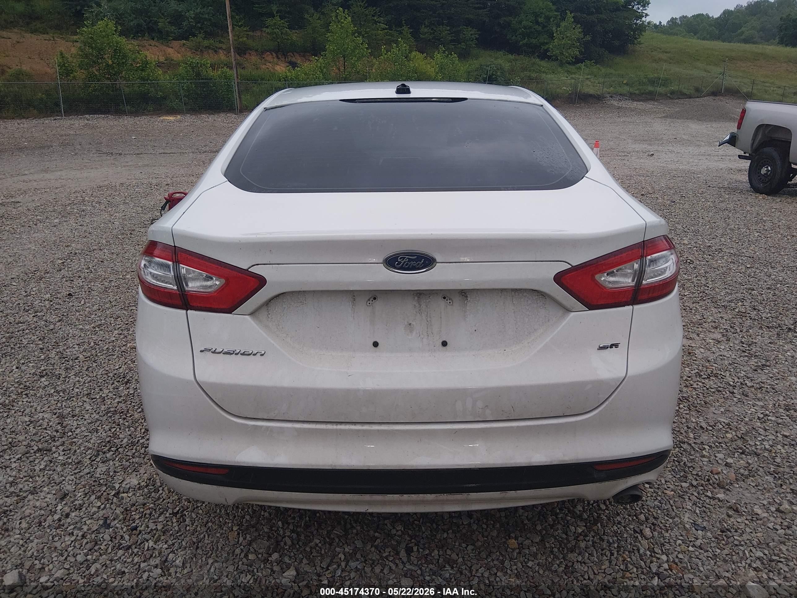 2013 Ford Fusion Se Белый vin: 3FA6P0H72DR242940