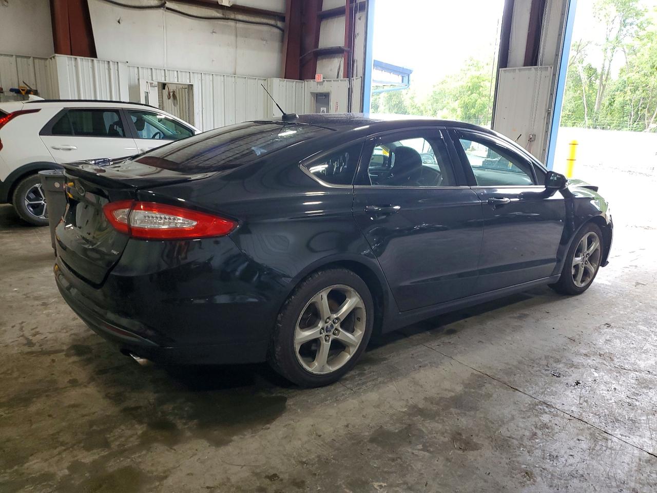 2013 Ford Fusion Se Black vin: 3FA6P0H72DR288333