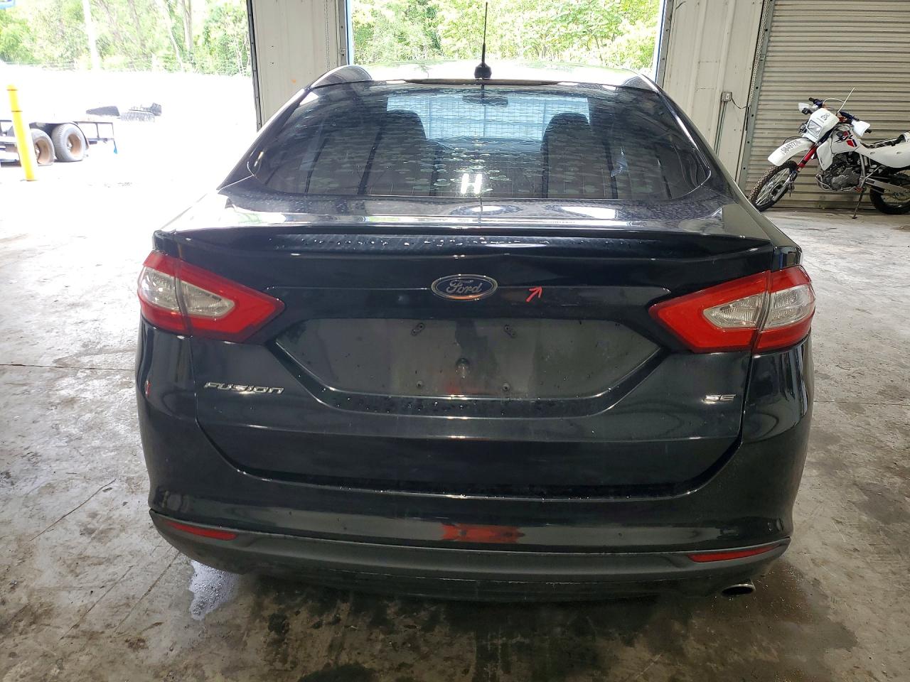 2013 Ford Fusion Se Black vin: 3FA6P0H72DR288333