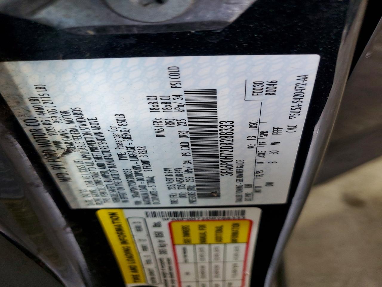 2013 Ford Fusion Se Black vin: 3FA6P0H72DR288333