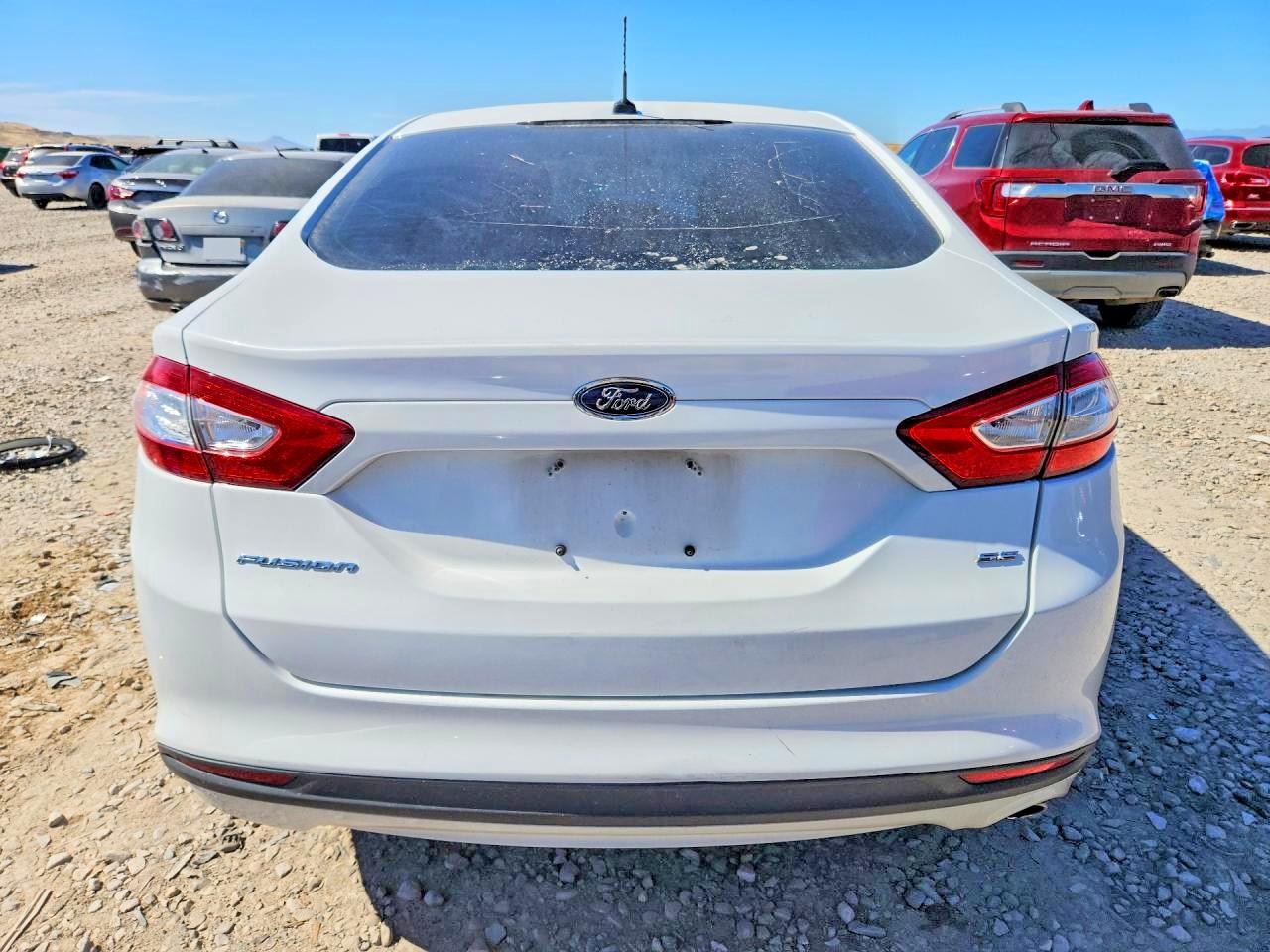 2013 Ford Fusion Se White vin: 3FA6P0H72DR305034